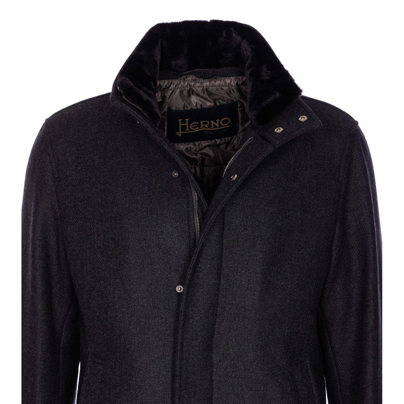 Herno Men Eco Fur Coat