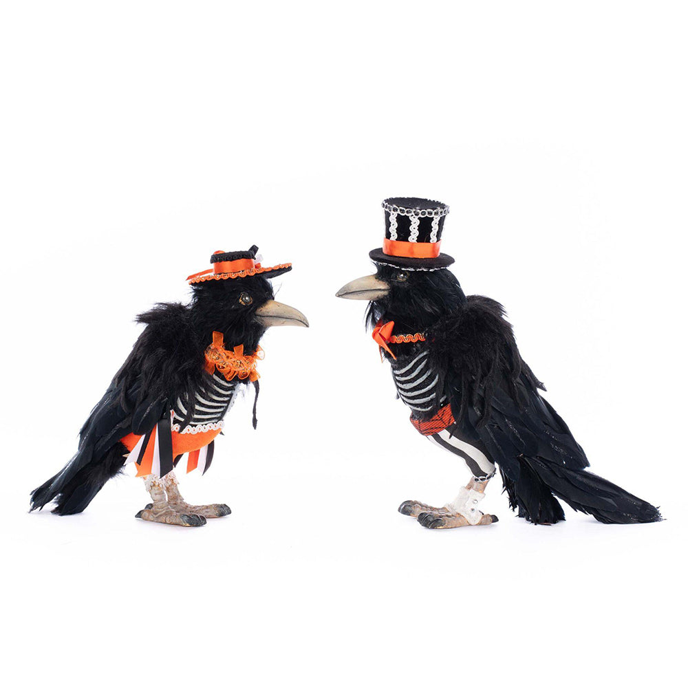 Edgar Allen and Poe the Crows Assortment of 2 by Katherine's Collection