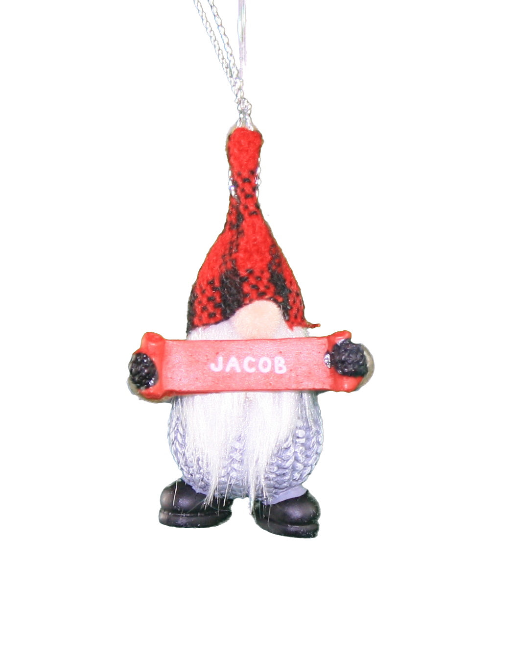 Personalized Gnome Ornament (Letters J-P) - Luke