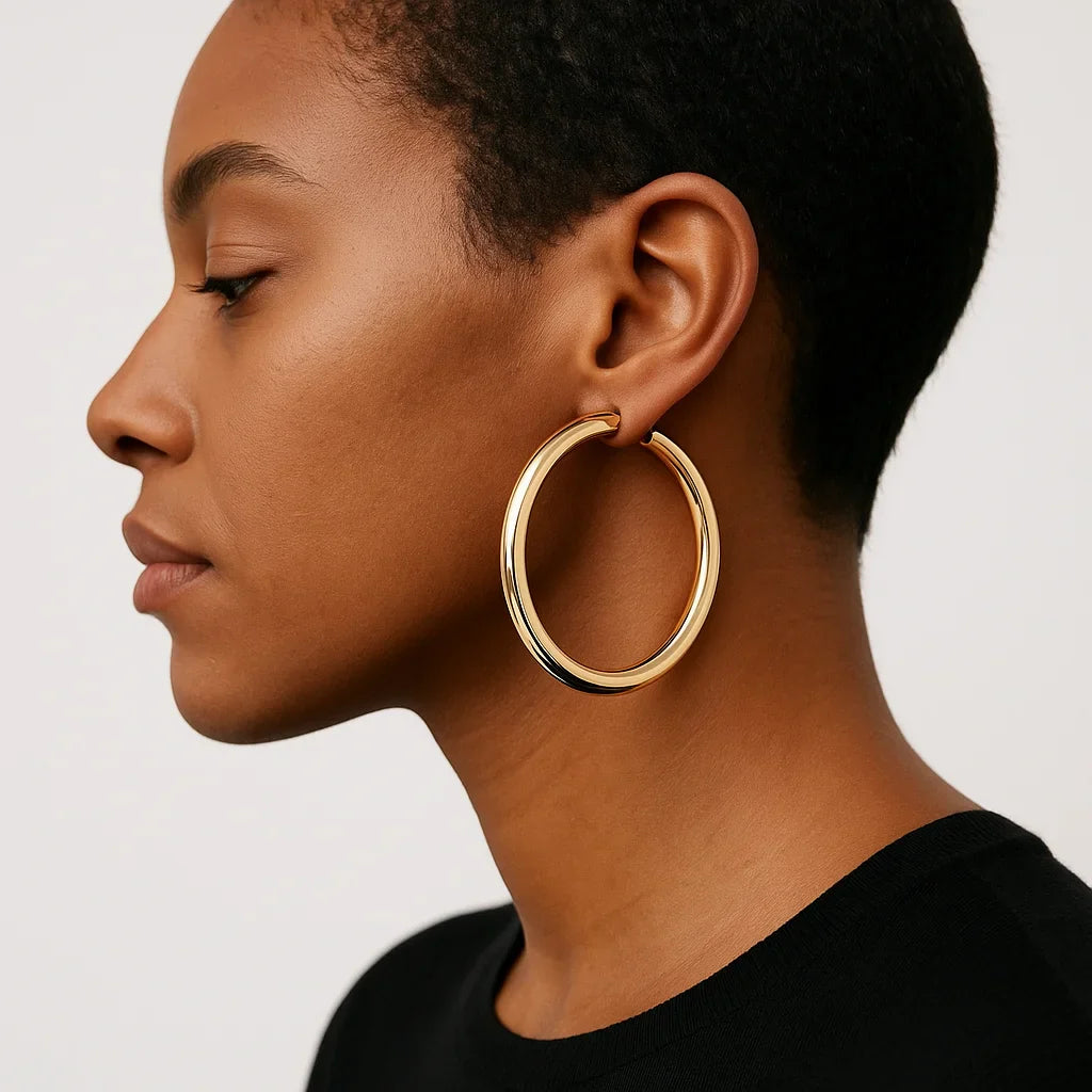 2.5’’ Kelly Hoops - Hoop Earrings
