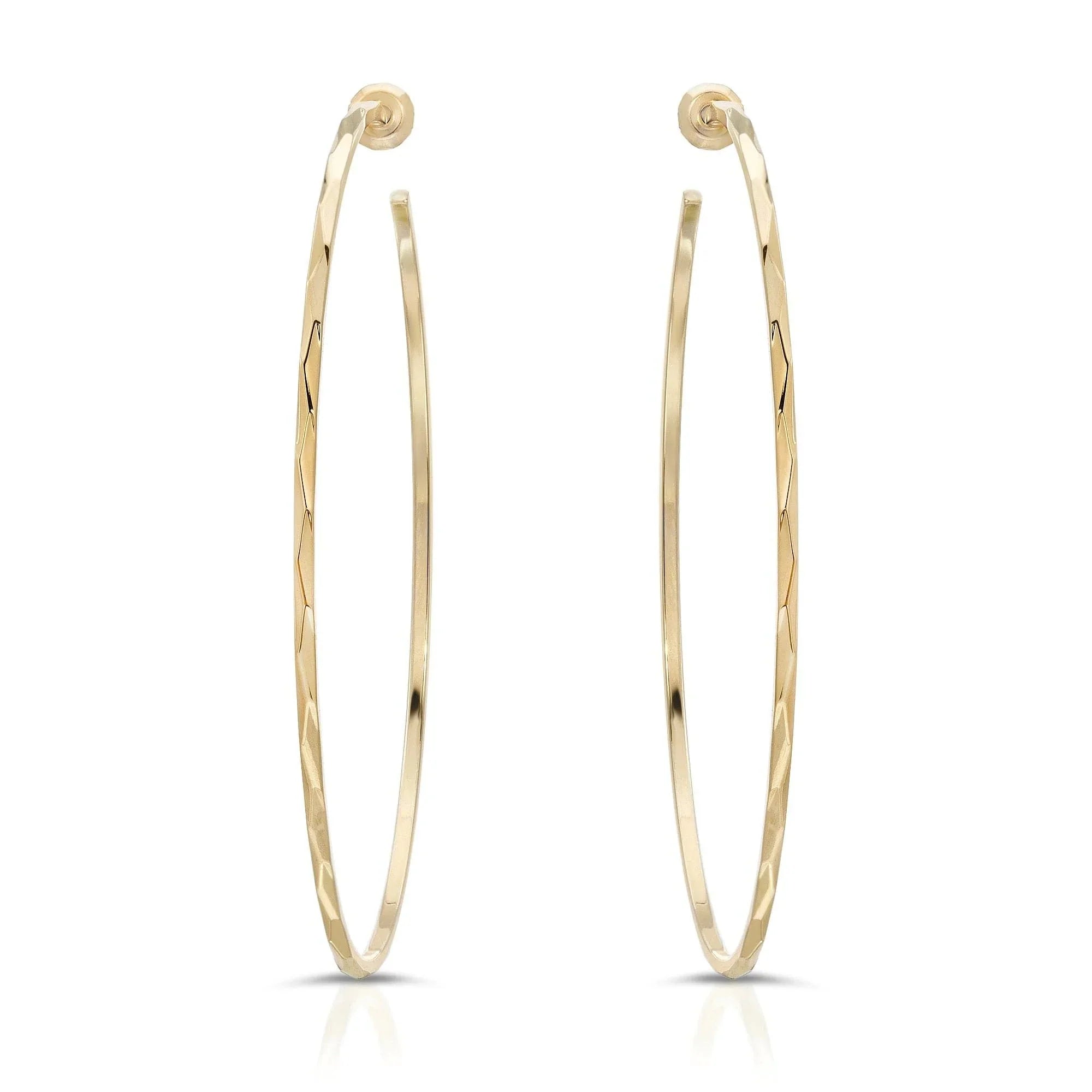 Avery Hoops gold hoop earrings for stylish everyday wear