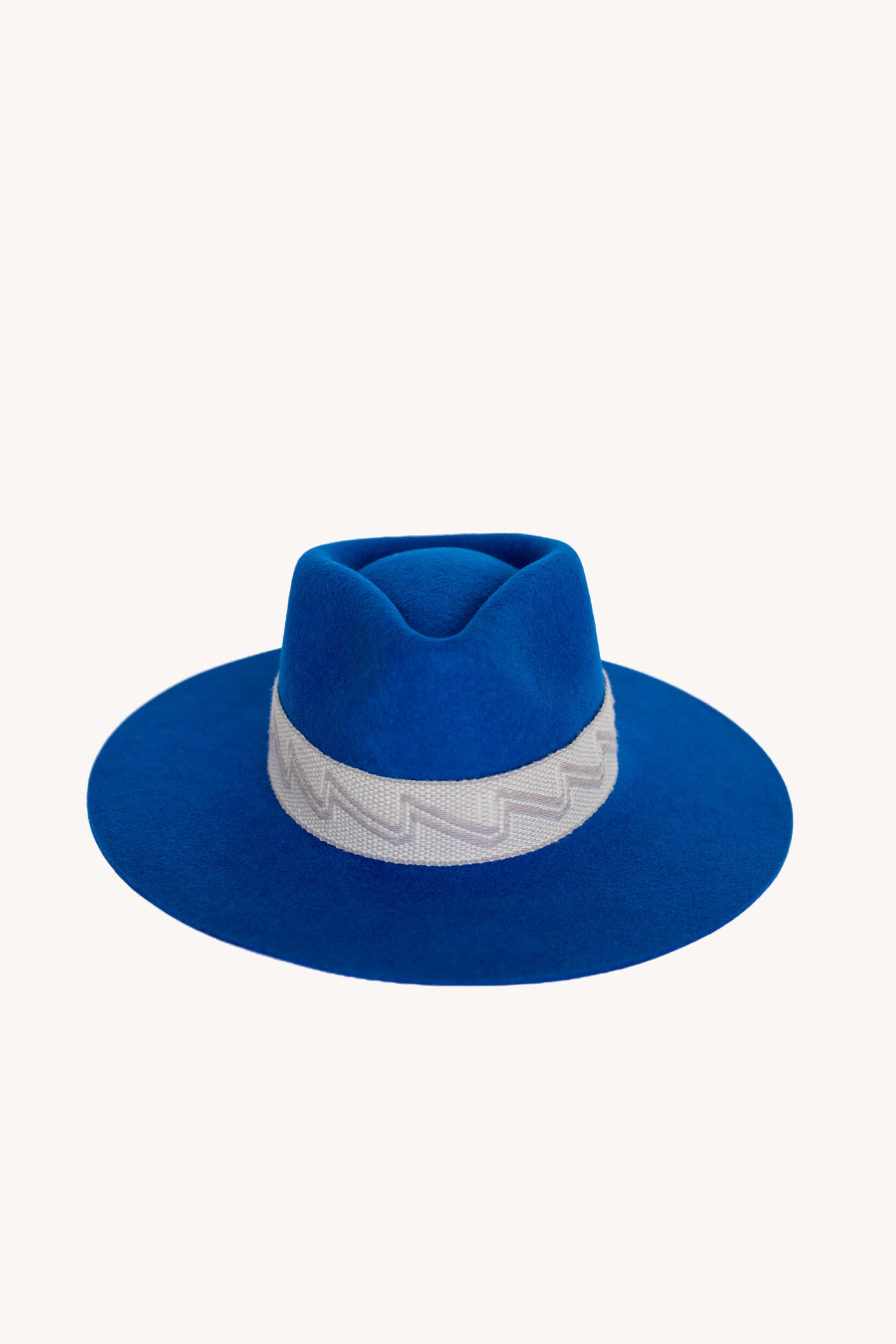 Electric Blue Western Hat