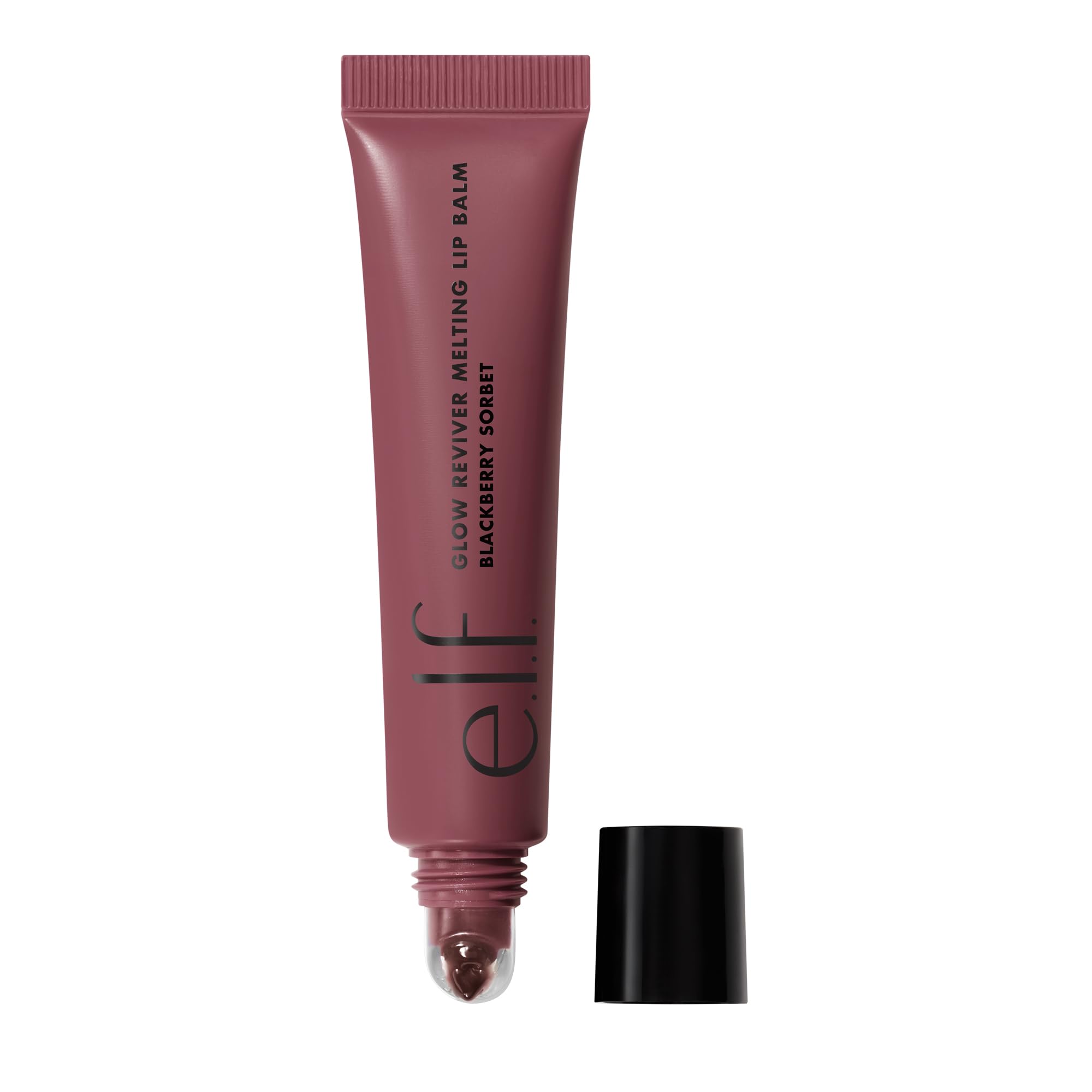 e.l.f. Glow Reviver Melting Lip Balm, Hydrating Tinted Lip Balm For A Glossy Finish & Soft, Supple Lips, Vegan & Cruelty-Free, Strawberry Shortcake