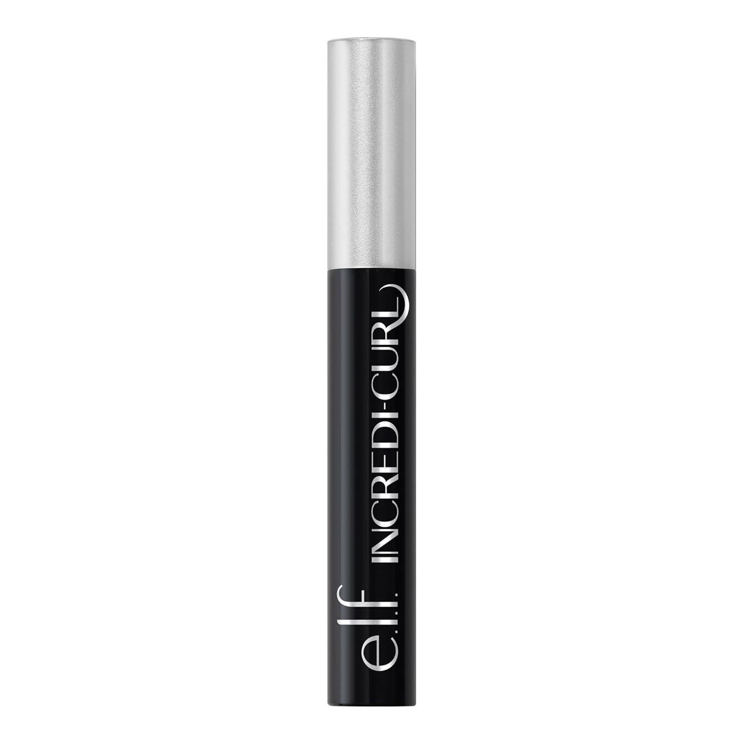 e.l.f. Incredi-Curl Mascara, Volumizing Mascara For A Bold, Lasting, Lifted Curl, Smudge-Resistant Formula, Vegan & Cruelty-Free, Pitch Black