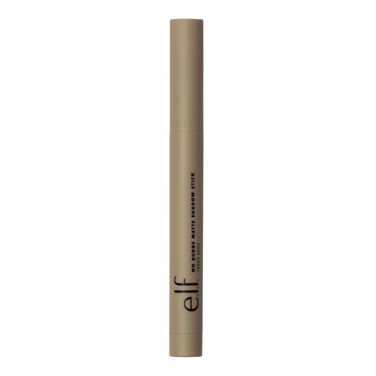 e.l.f. No Budge Matte Shadow Stick, One-Swipe Cream Eyeshadow Stick, Long-Wear & Crease Resistant, Matte Finish, Trift Shop