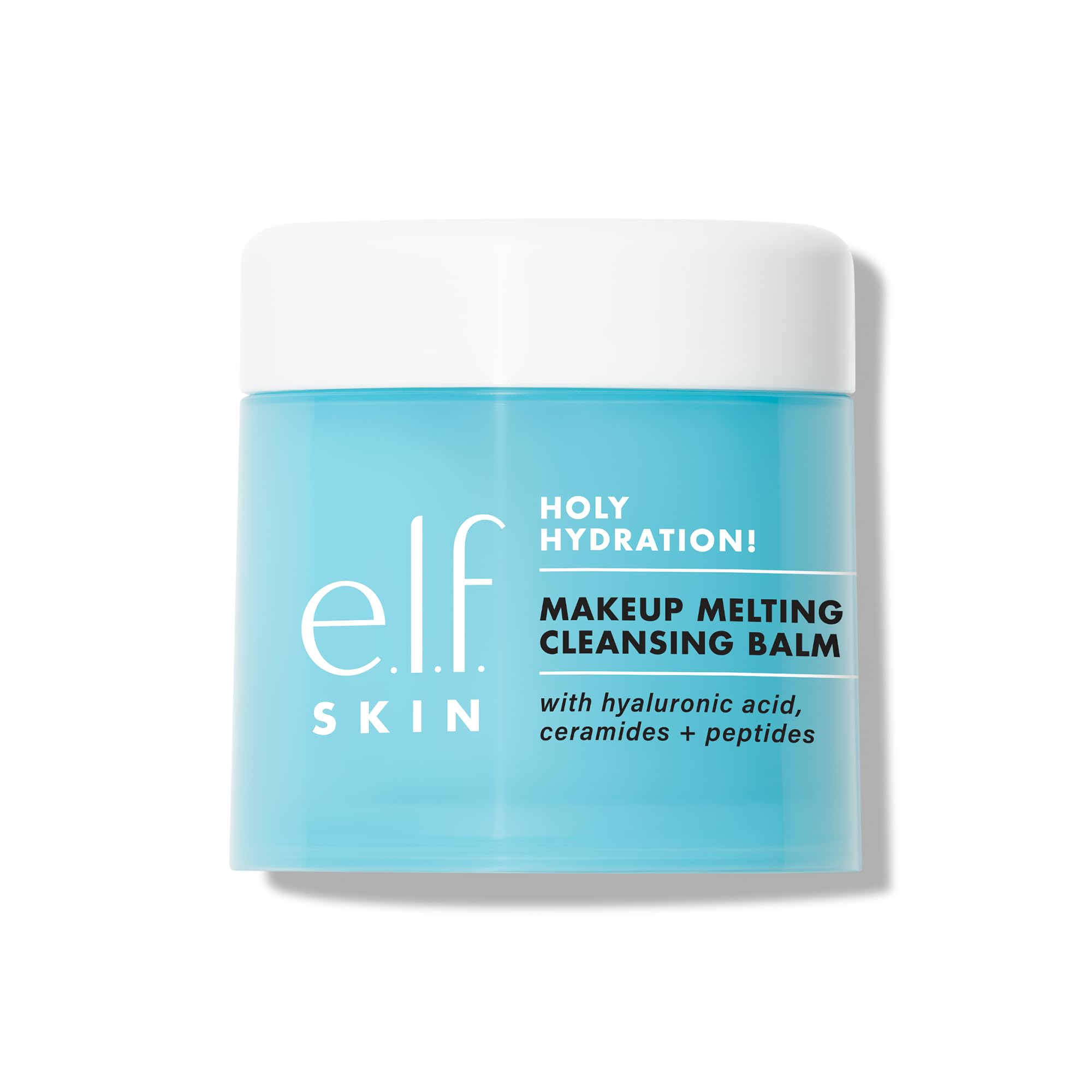 e.l.f. SKIN Holy Hydration! Makeup Melting Cleansing Balm, Face Cleanser & Makeup Remover, Infused with Hyaluronic Acid to Hydrate Skin