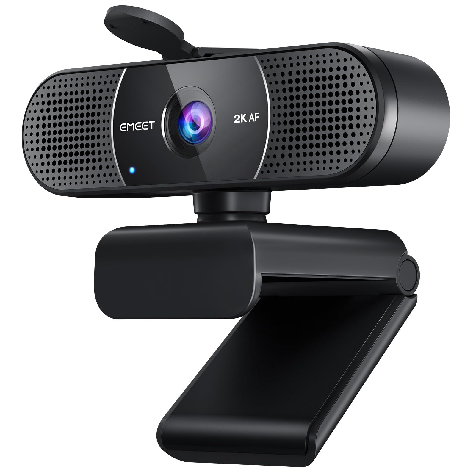 EMEET 1080P Webcam with Microphone, C960 Web Camera, 2 Mics, 90° FOV, USB Type-A & A-to-C Adapter, Plug&Play Computer Camera for Online Calling/Conferencing, Zoom/Teams/Facetime/YouTube, 2025 Version