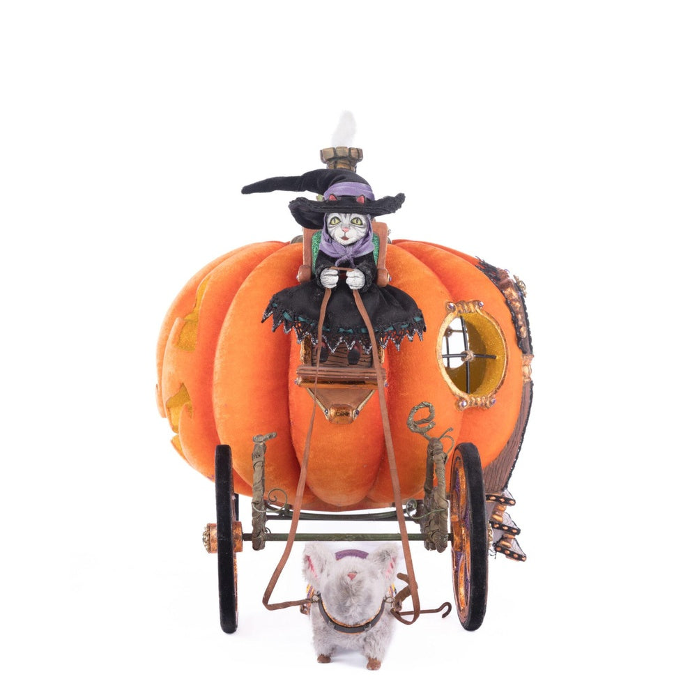 Enchanted Pumpkin Carriage by Katherine's Collection
