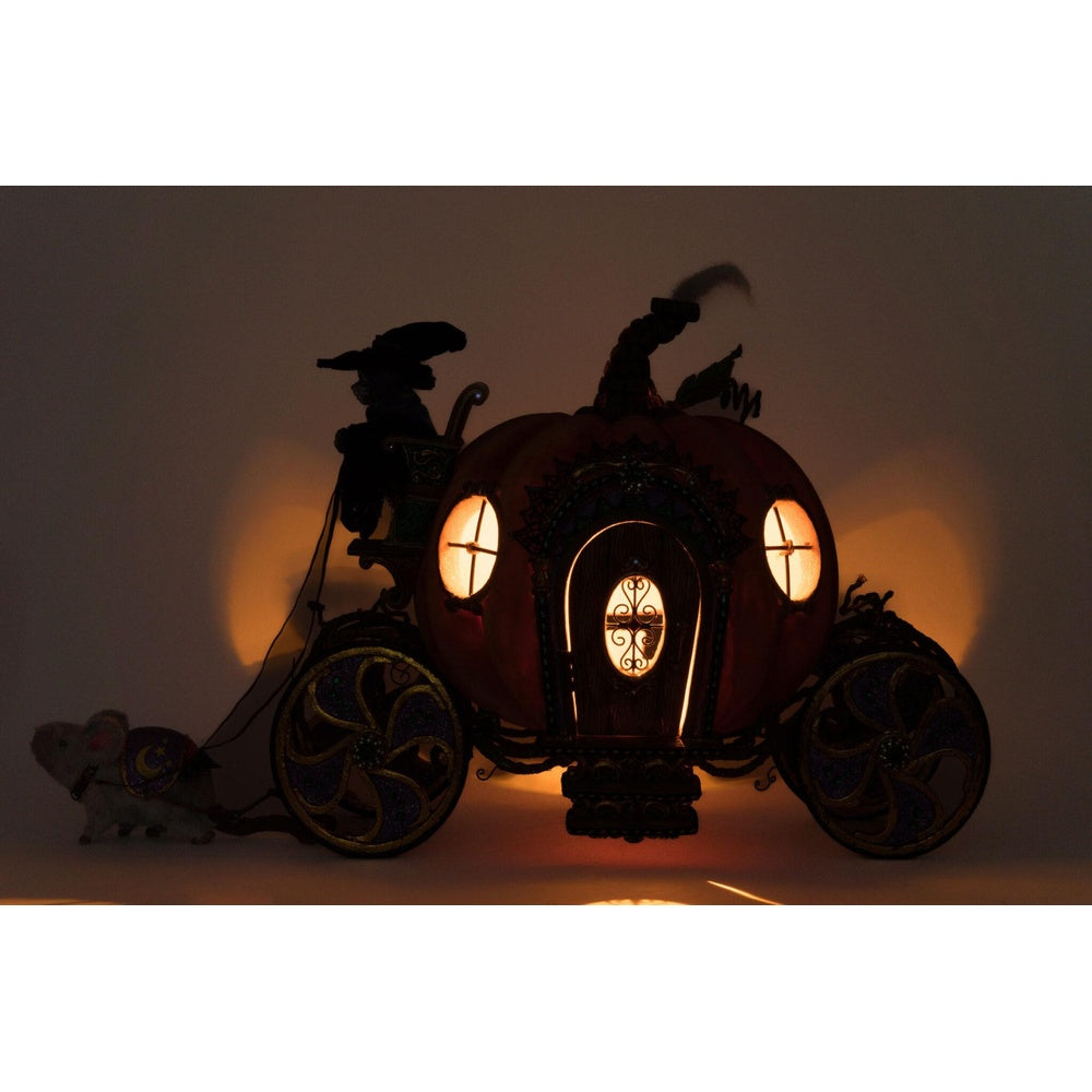 Enchanted Pumpkin Carriage by Katherine's Collection