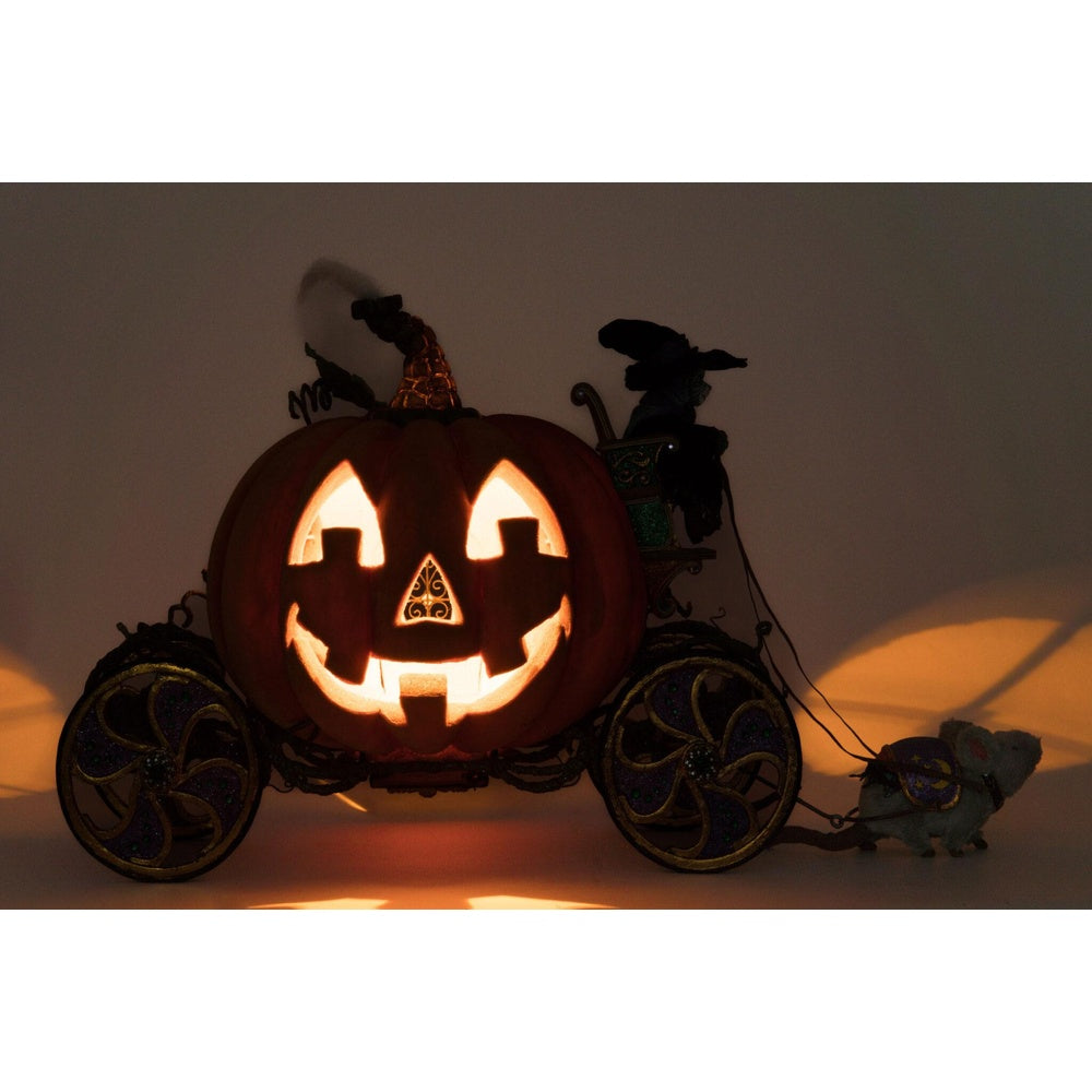 Enchanted Pumpkin Carriage by Katherine's Collection