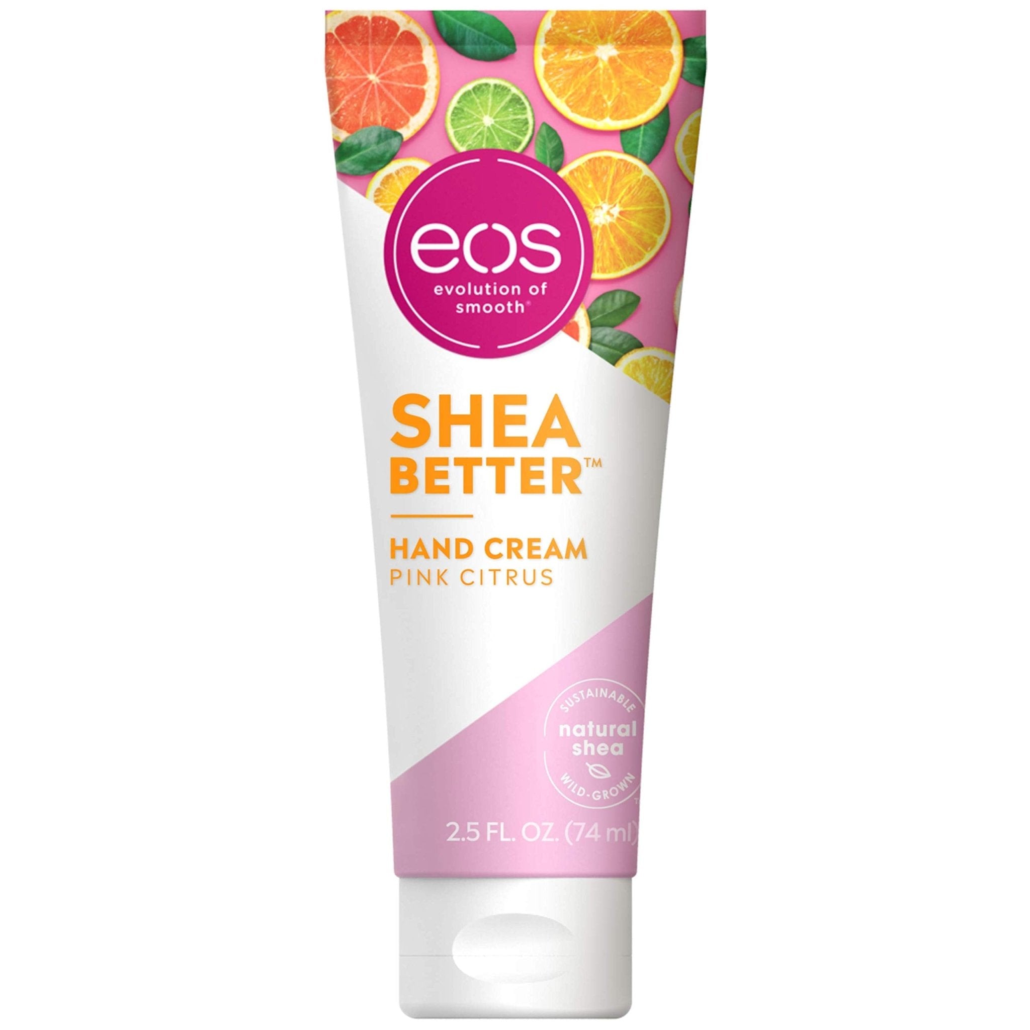 eos Shea Better Hand Cream - Vanilla Cashmere Hand Lotion | Instant Hydration + Lasting Protection | 2.5 oz