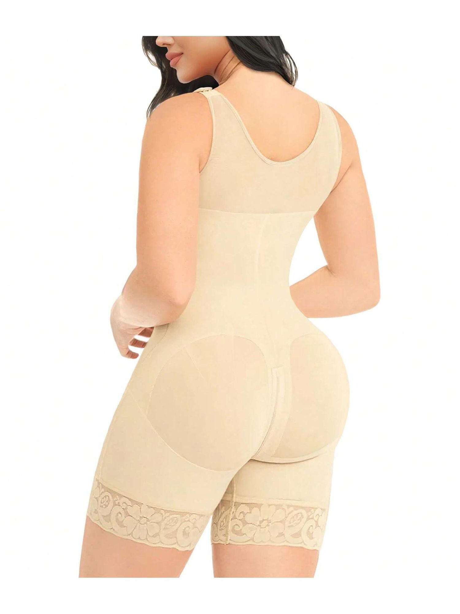 Fajas Colombianas Shapewear for Women Tummy Control Post Surgery Full Body Shaper Butt Lifter with Zipper Crotch,corset tops for women,fajas colombianas moldeadoras