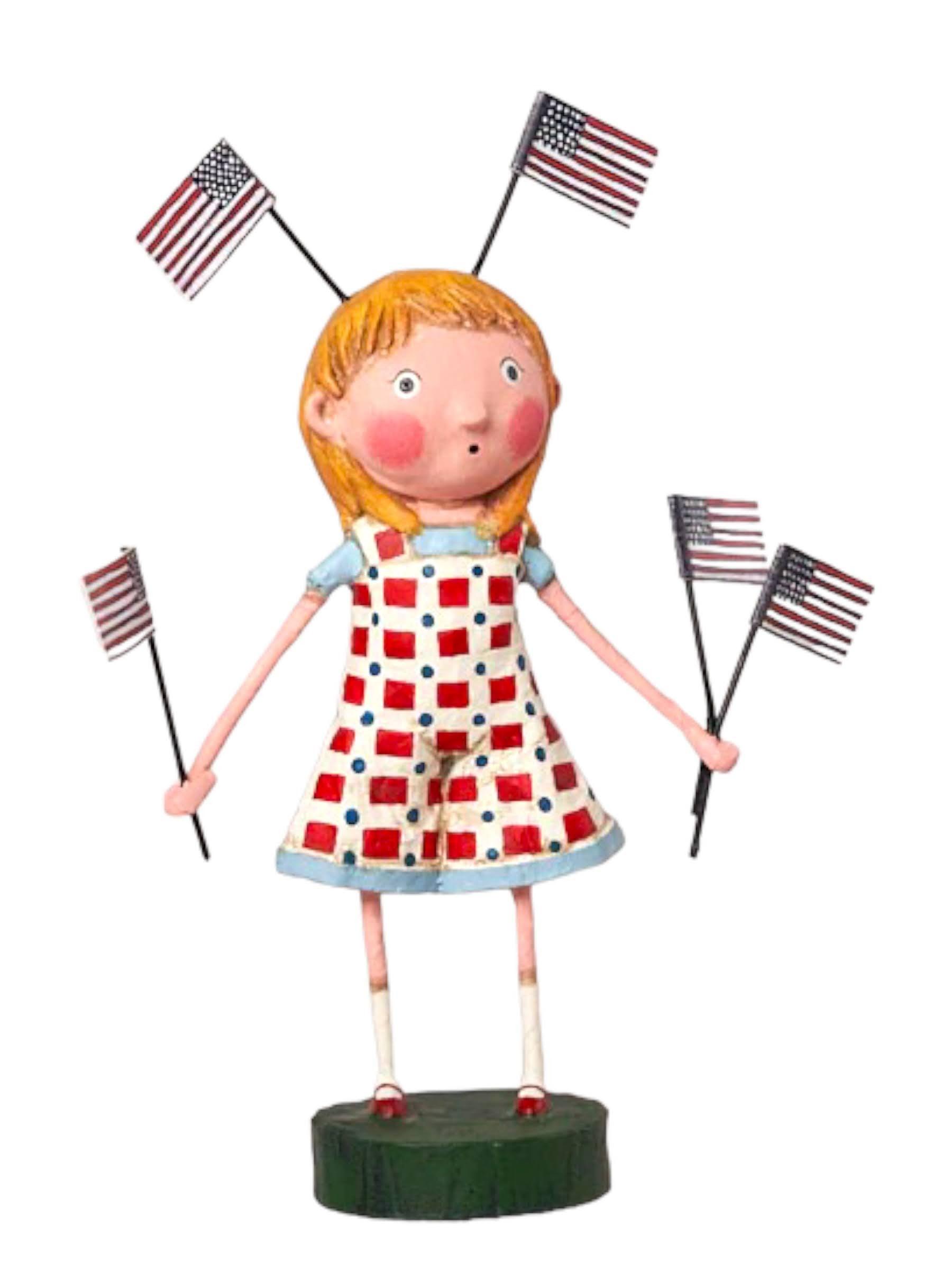 Fannie's Flags Lori Mitchell Figurine