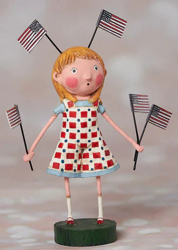 Fannie's Flags Lori Mitchell Figurine