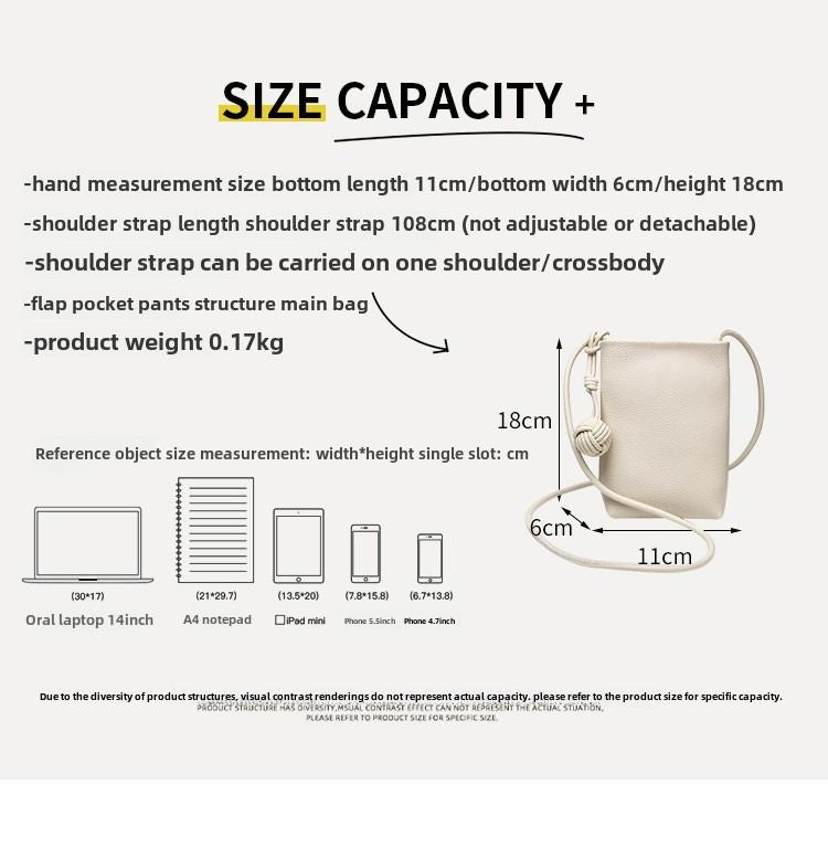 Fashion small bag female new hundreds of cell phone bag senior sense niche shoulder crossbody women's bag