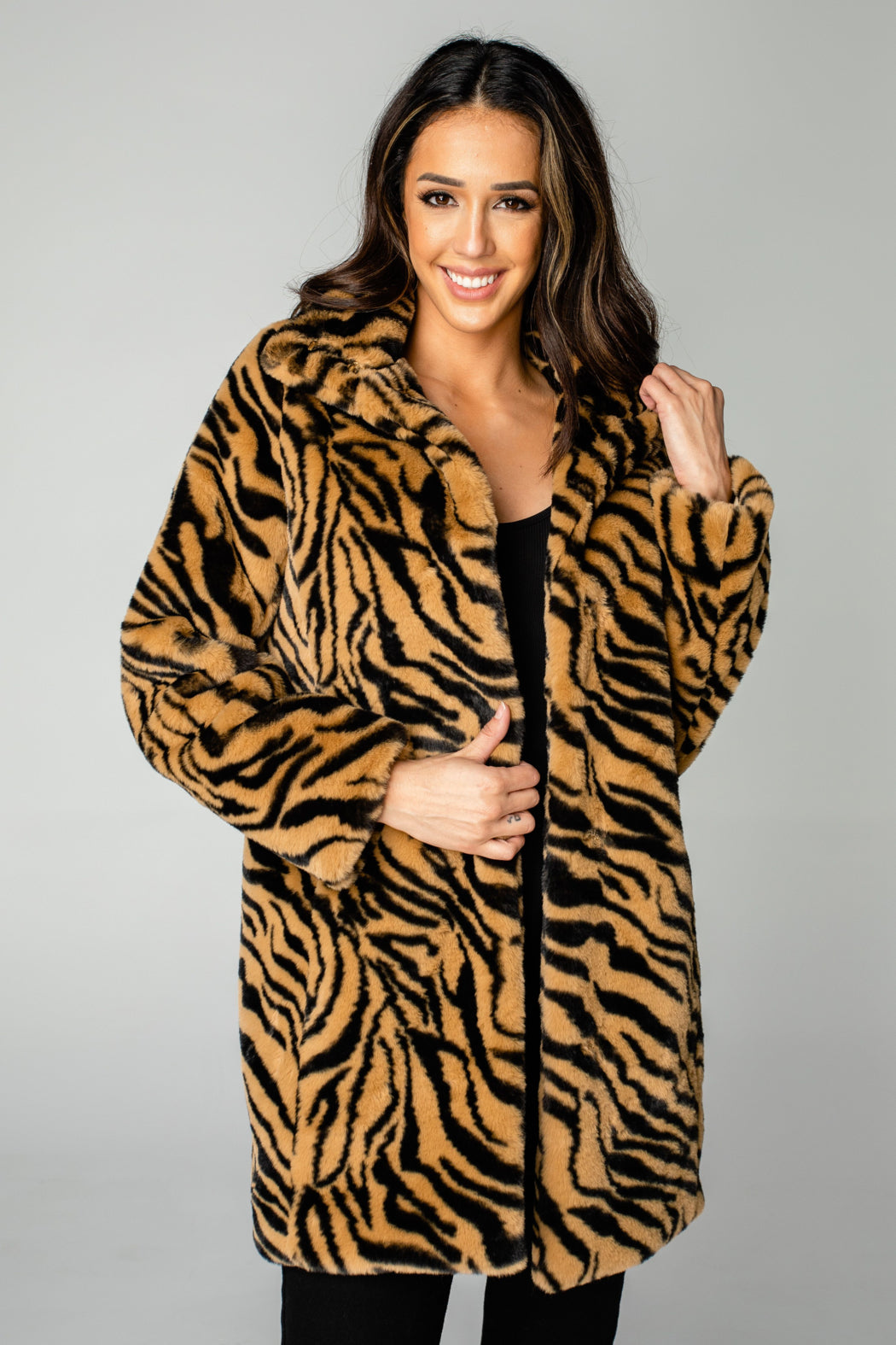 "Faye" Tiger Coat