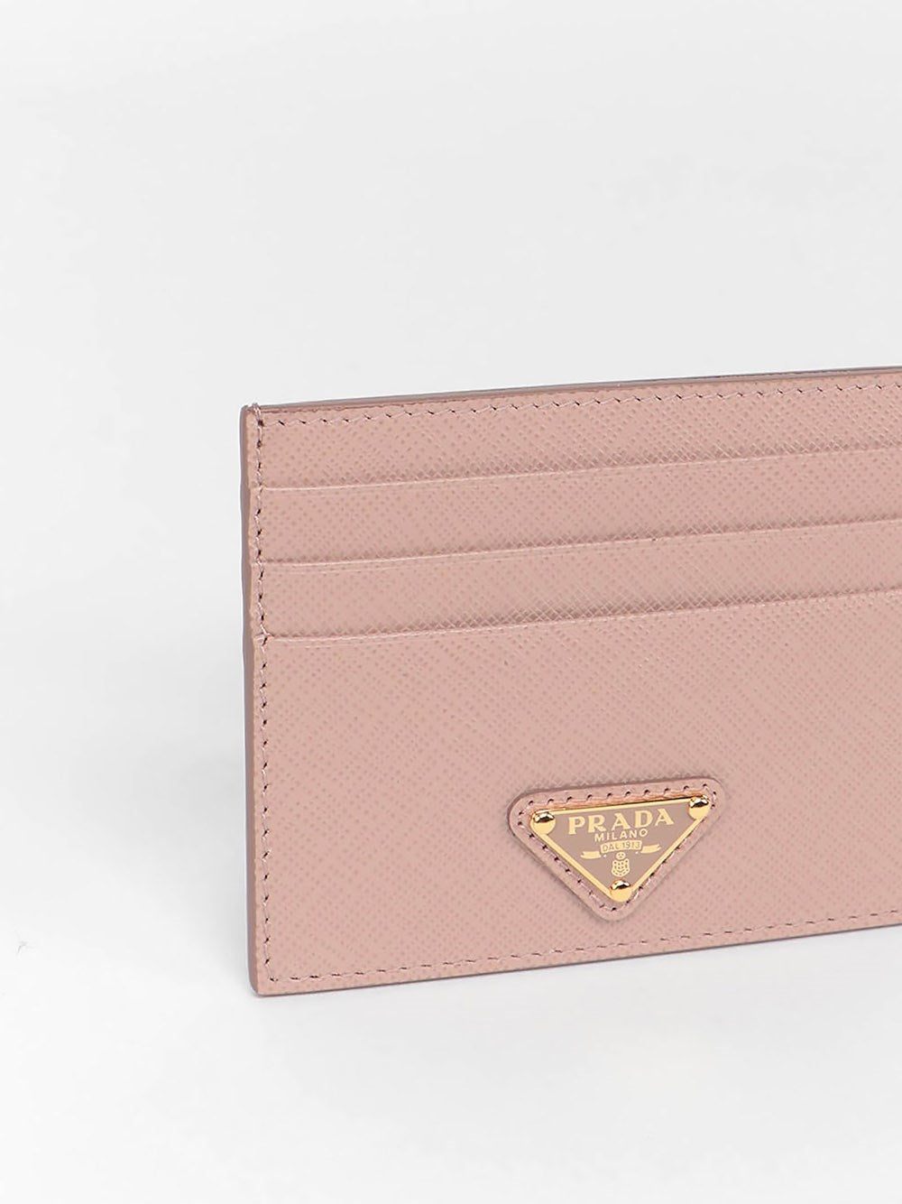 Prada Women Saffiano Leather Card Holder