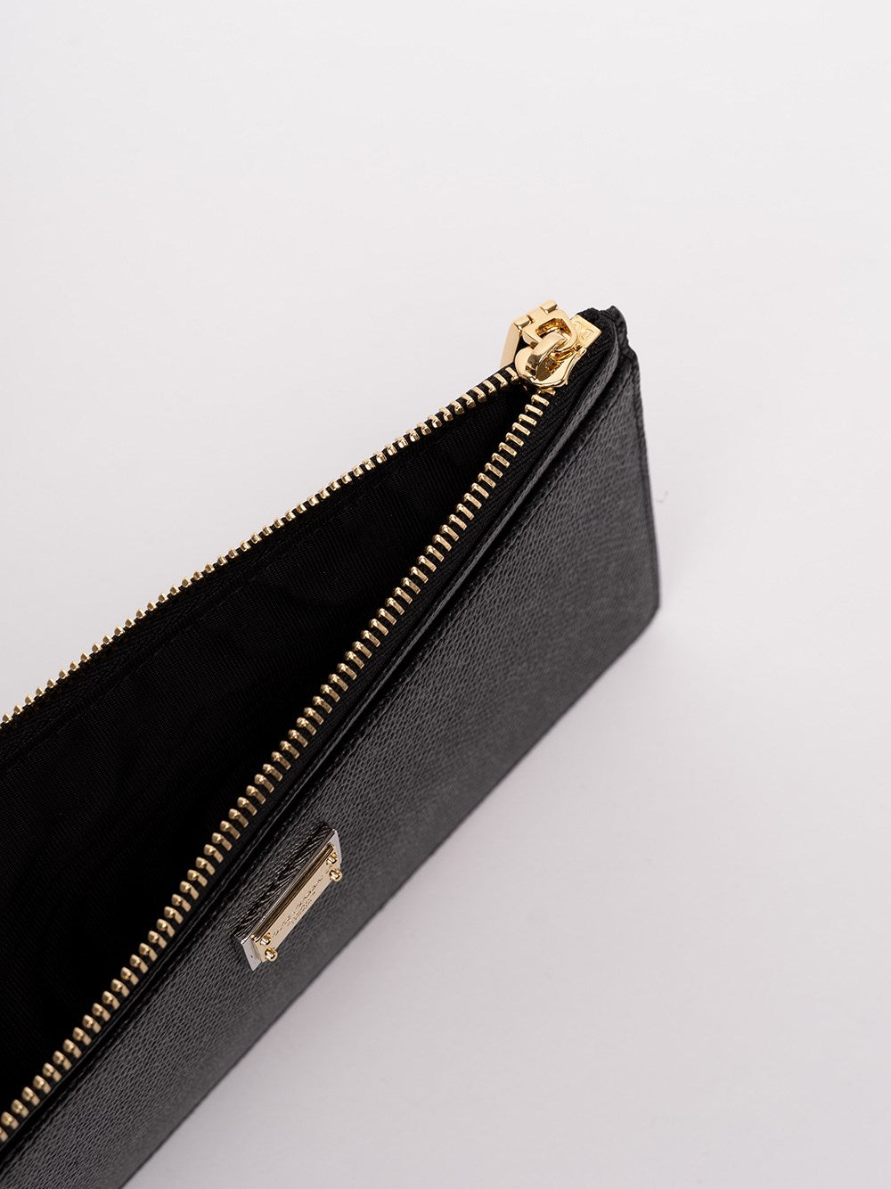 Dolce & Gabbana Women Large Calfskin Card Holder With Branded Plate