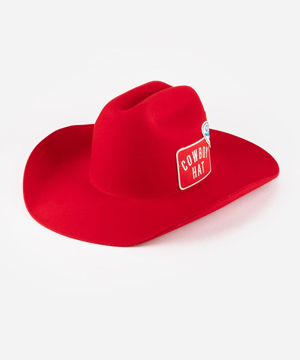 Gigi Pip x Buscadero Cowboy Hat Red Limited Edition