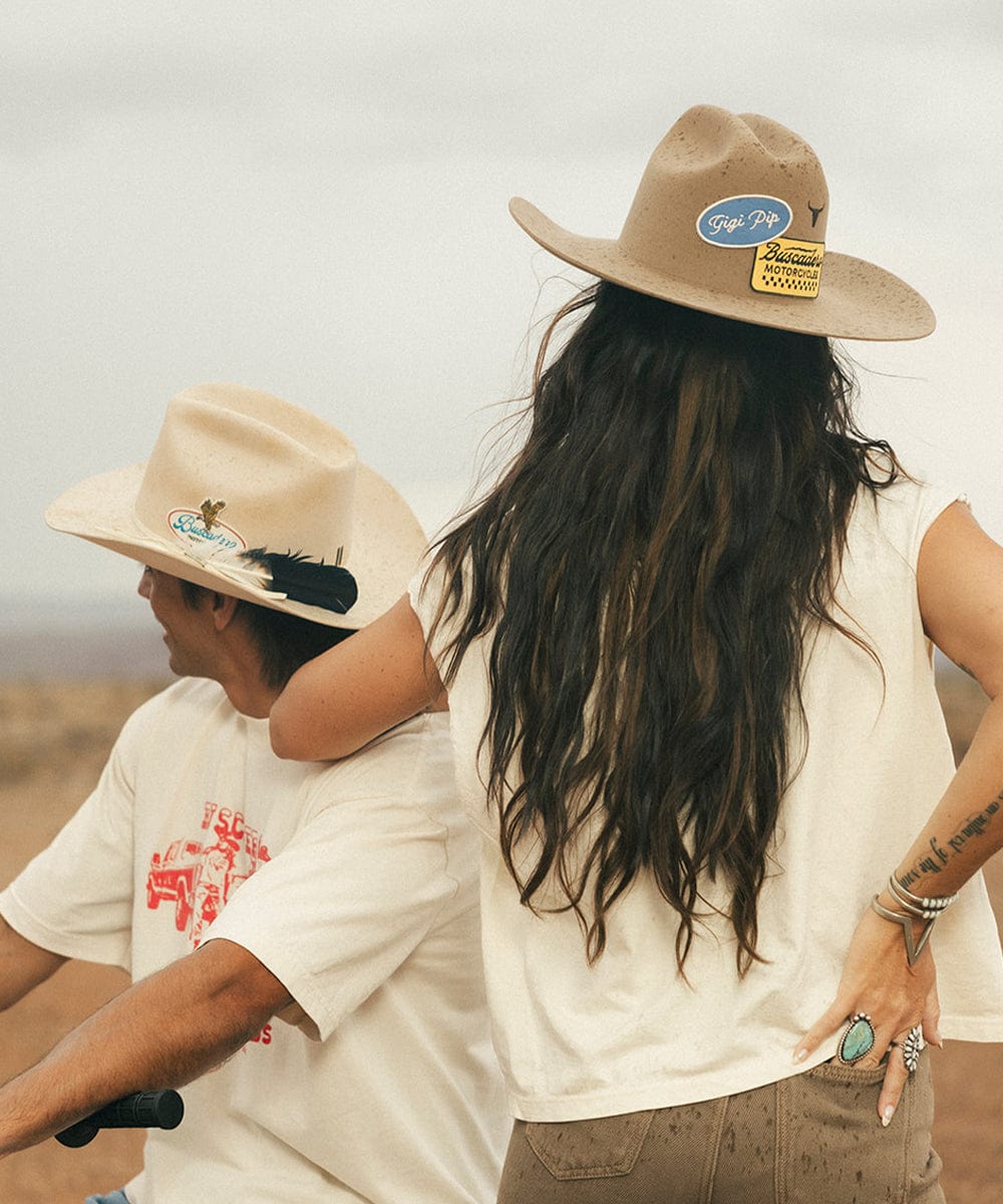 Gigi Pip x Buscadero Cowboy Hat Brown Limited Edition