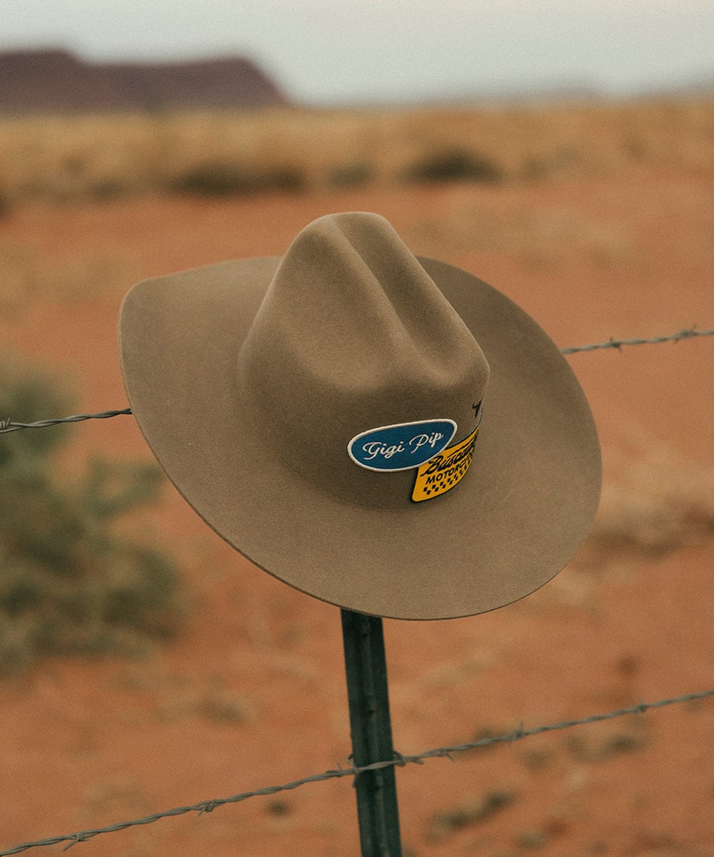 Gigi Pip x Buscadero Cowboy Hat Brown Limited Edition