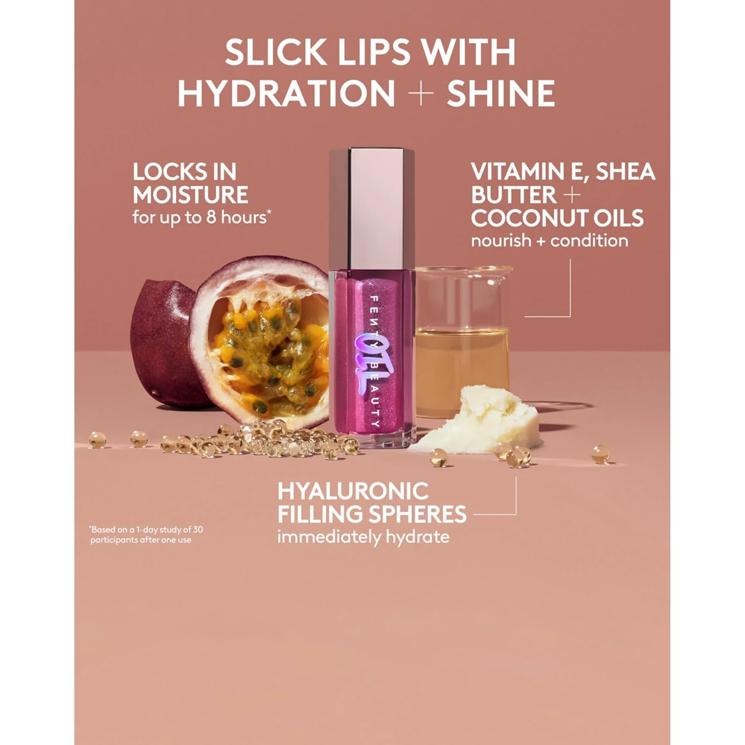 Fenty Beauty Gloss Bomb Luminizing Lip Oil N Gloss - 05 Frosted Bunz for Women - 0.3 oz Lip Gloss