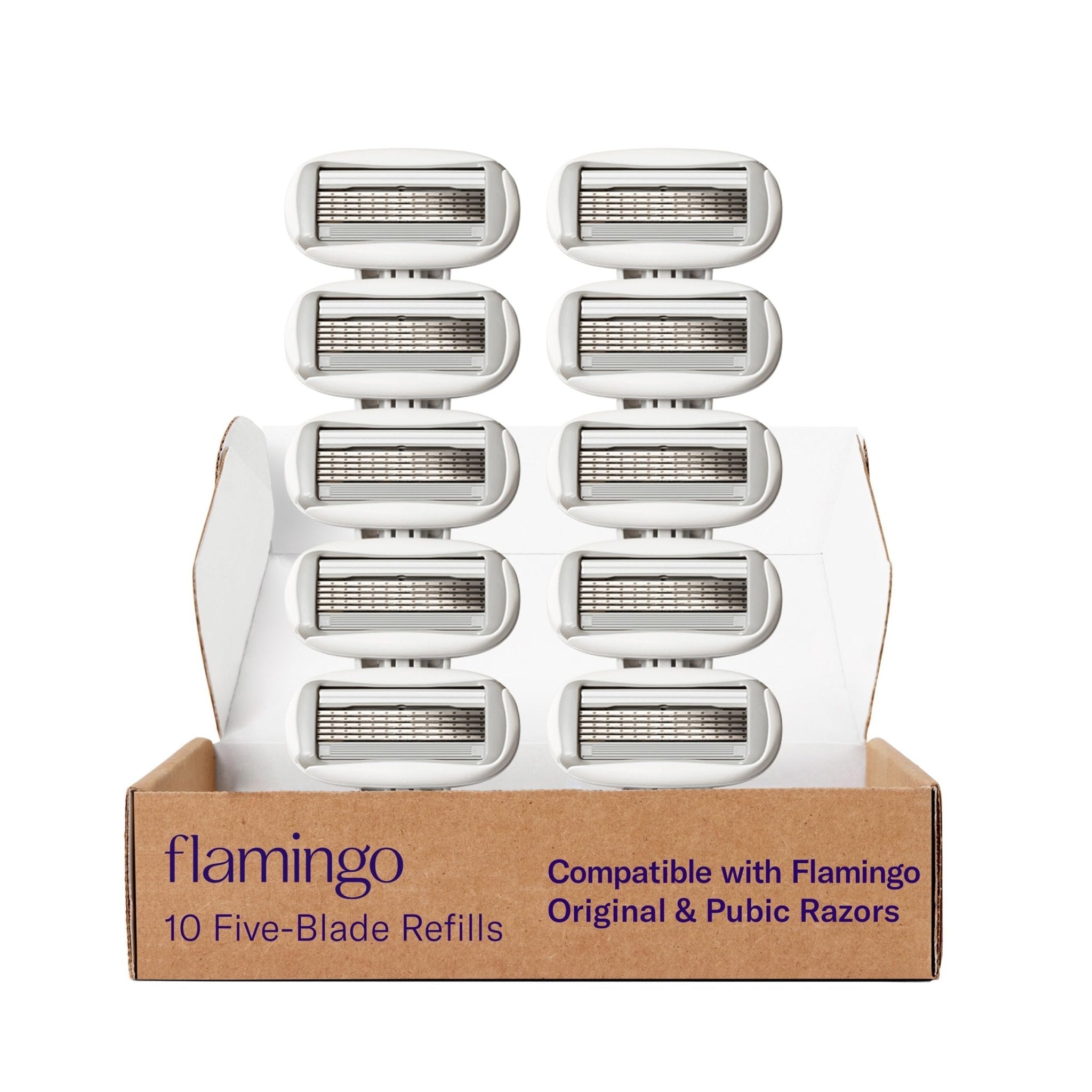 FLAMINGO Women's Razor 5-Blade Refills - Razors for Women - 6ct