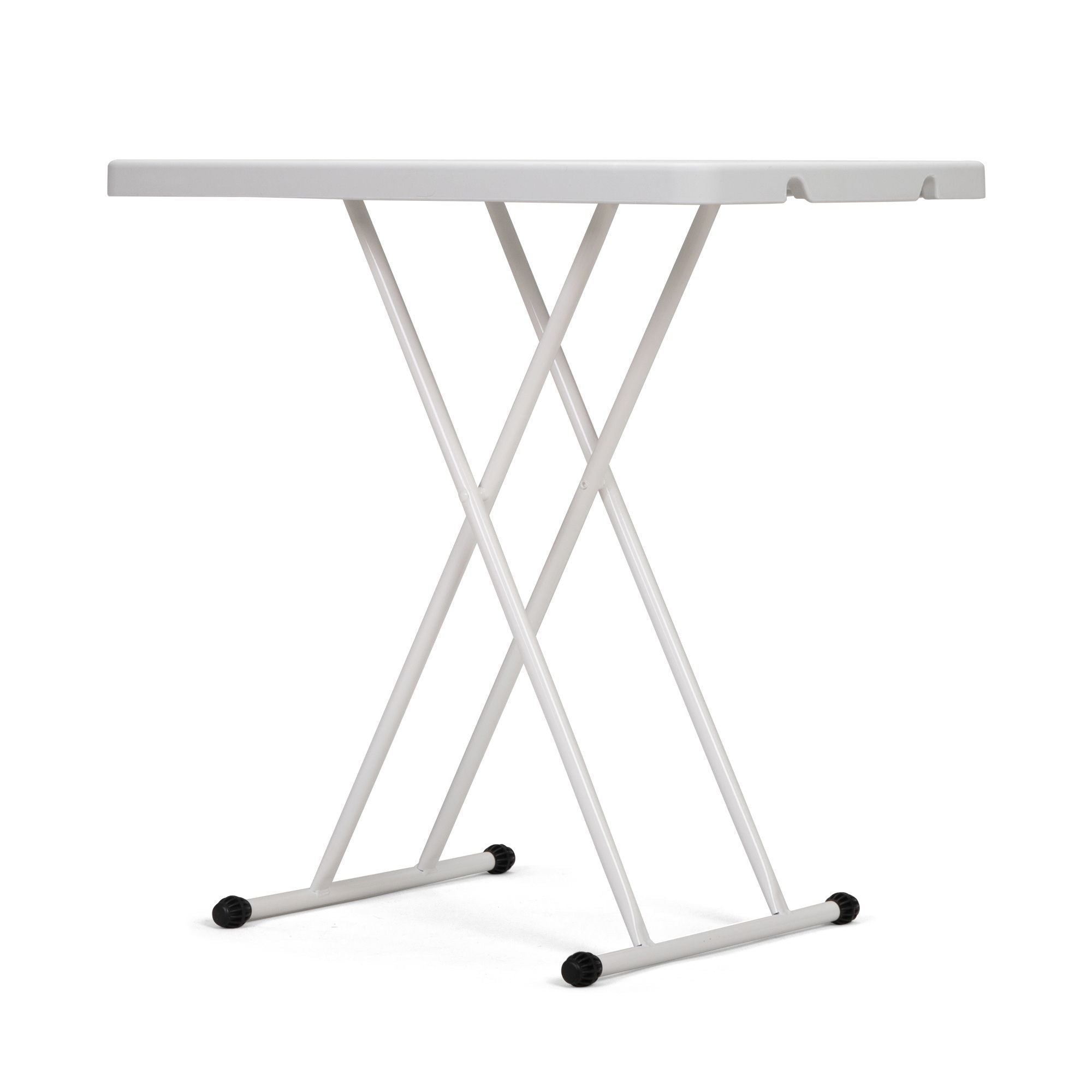 Folding Table Writing Desk with Adjustable Height for Study Office Home Use