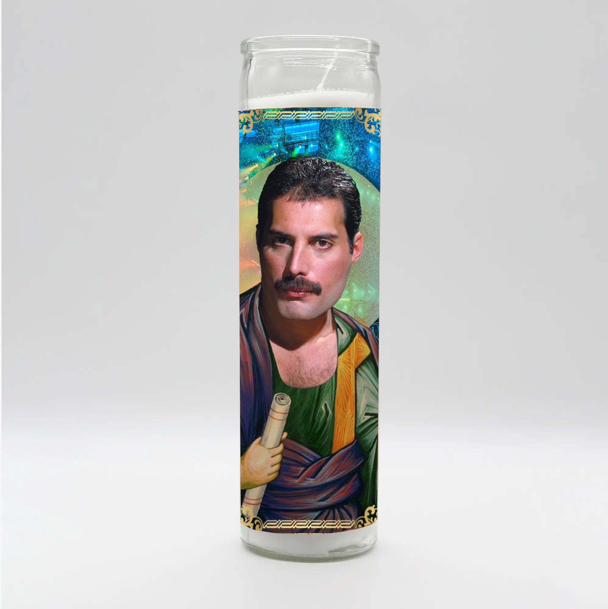 Saint Freddie Candle by BOBBYK