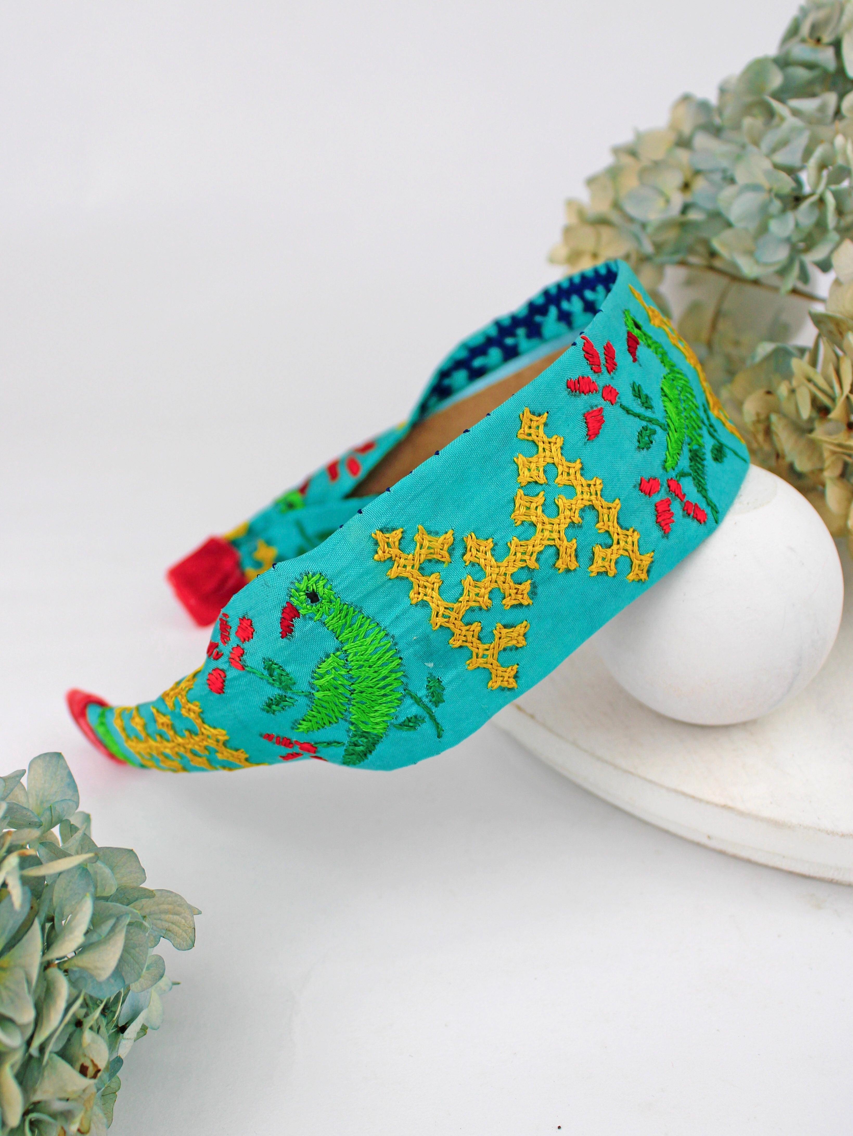 Frida Embroidered Headband