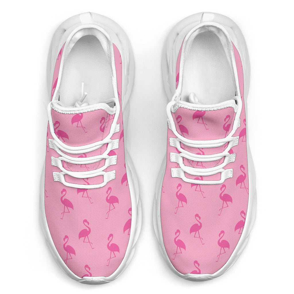 Simple Pink Flamingo M-Sole Sneakers
