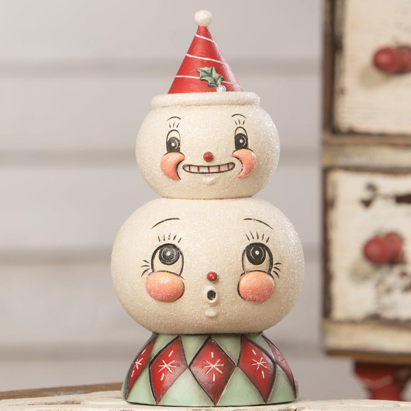 Frosty Finial Stack Container by Johanna Parker for Bethany Lowe