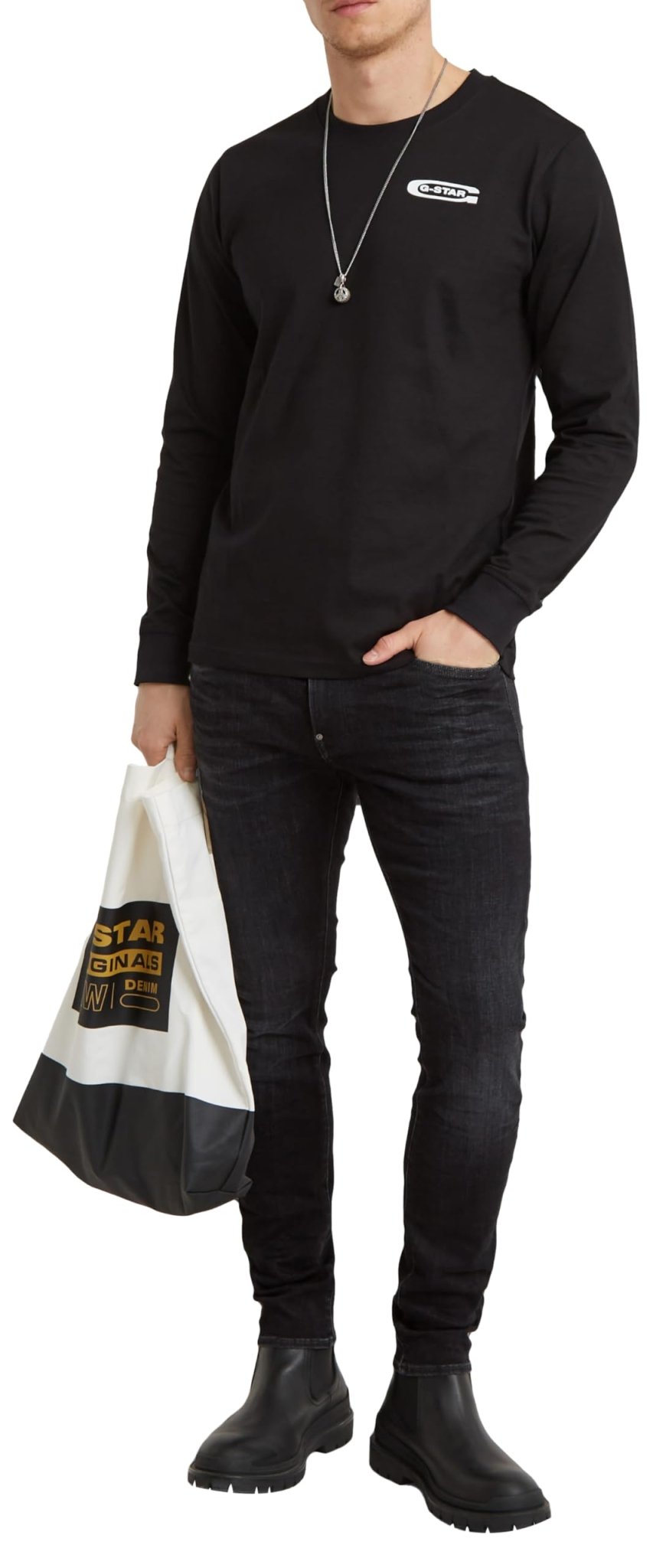 G-STAR Men's Revend Skinny Fit Jeans