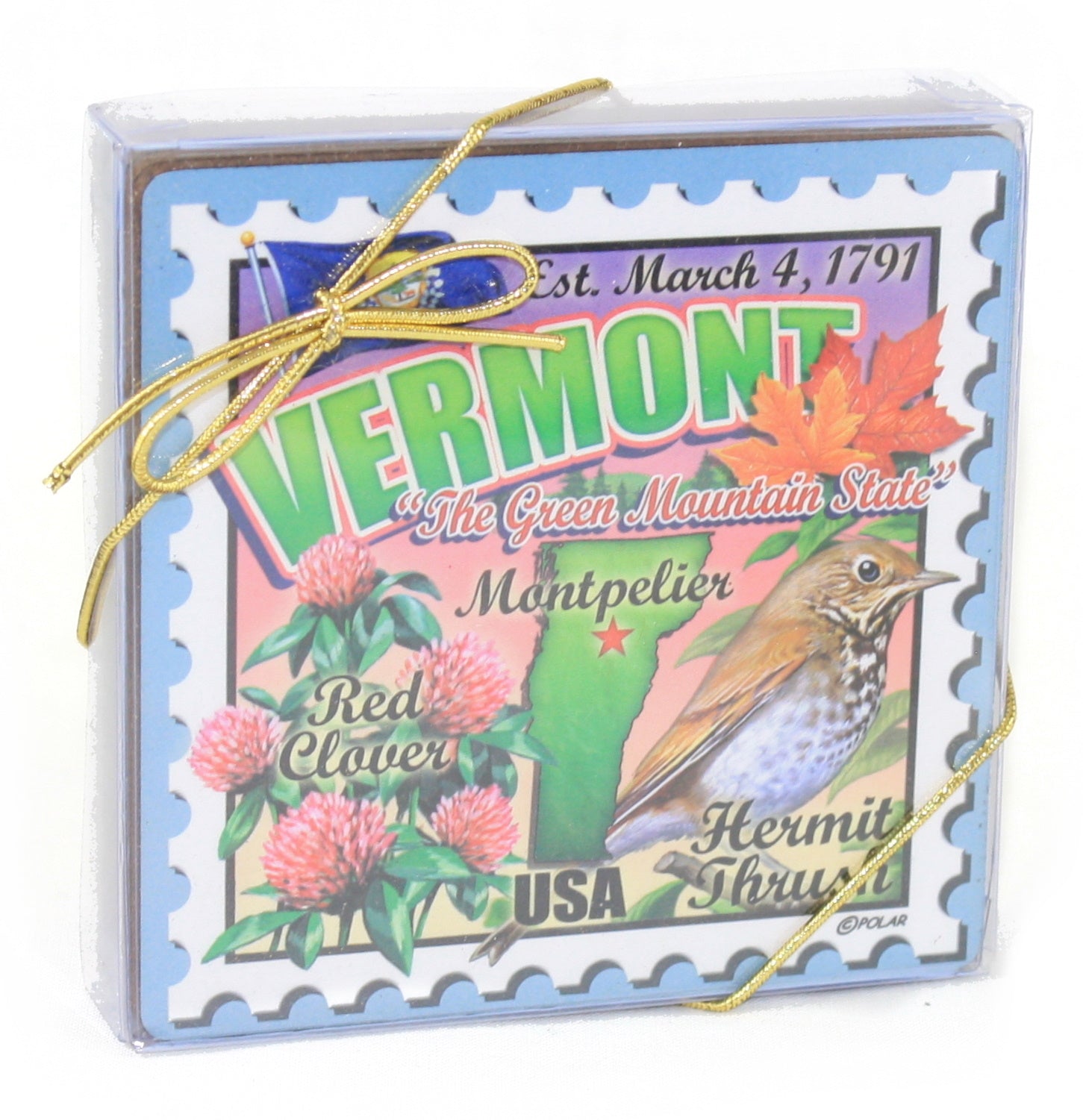 Set of 4 - Vermont Coasters