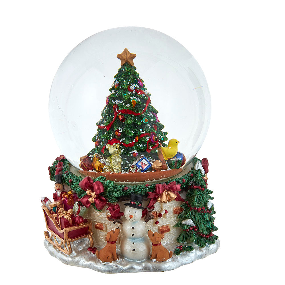 120MM Musical Christmas Tree Water Globe