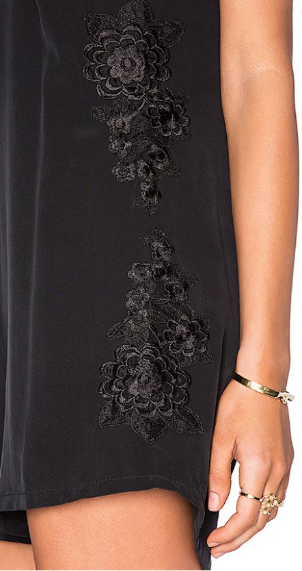 Garland Romper | Black