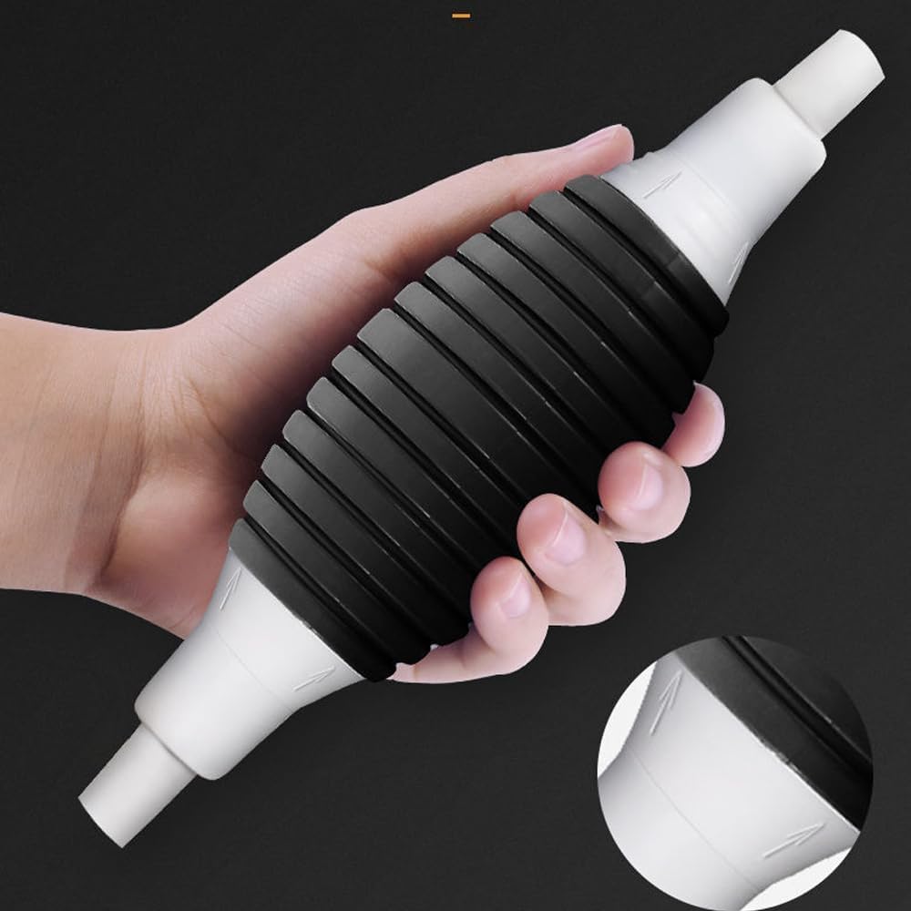 Gas Syphon Hand Pump with Long Hose,Gas Siphon Pump for Gasoline,Fuel Siphon Hose with Ball,Multifunction Liquid Sucker,Liquid Fuel Transfer Siphon Pump Oil Pump,Fuel Transfer Pump Manual,Siphon Pump