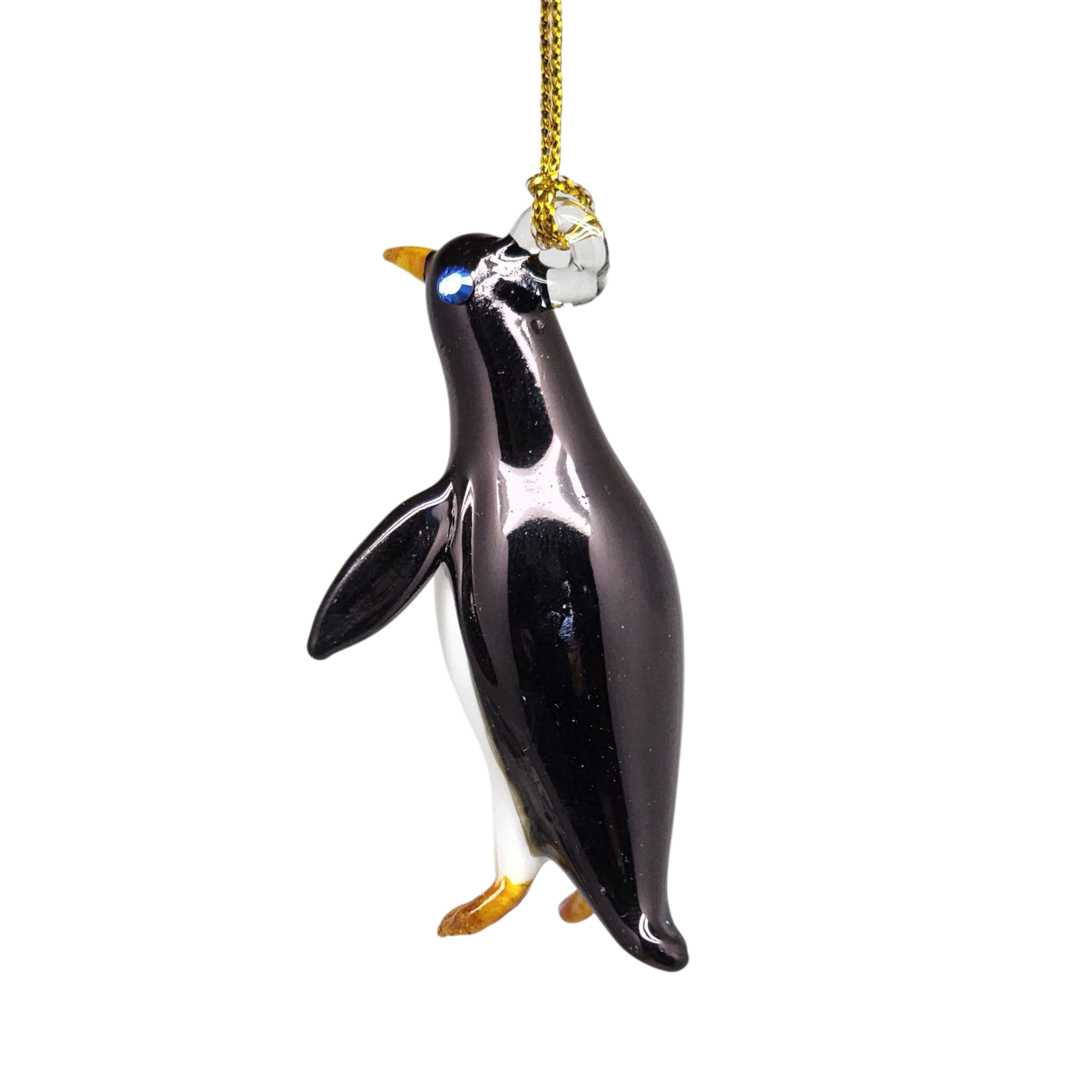 Egyptian Glass Penguin Ornament