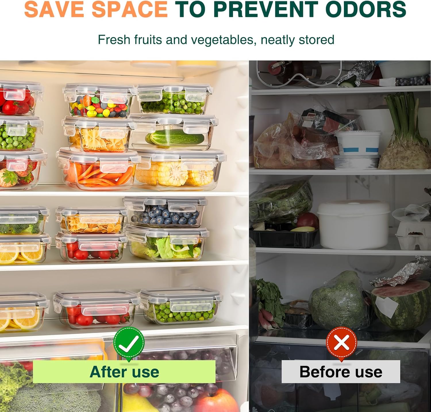 Glotoch 10 Pack Glass Food Storage Containers with Lids Reusable, Ultra Thick Borosilicate Glass Containers for Meal Prep/Lunch, Dishwasher/Microwave/Oven/Freezer Safe, Grey