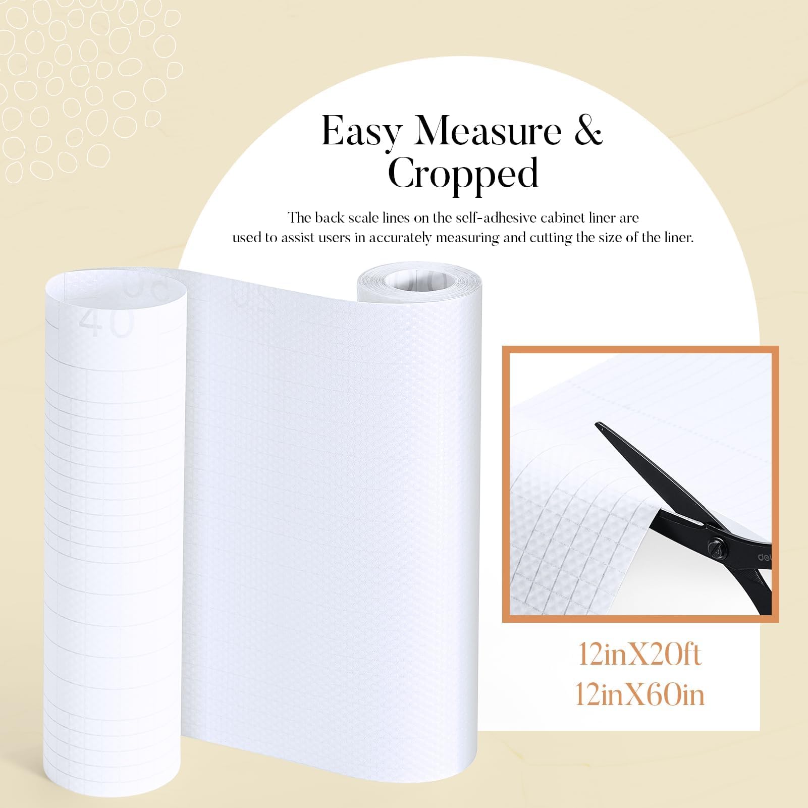 Glotoch Self Adhesive Shelf Liner for Kitchen Cabinets, Renter Friendly Peel and Stick Shlef Liners, Premium Contact Shelf Paper for Drawer, Bathroom, Pantry, Green Herringbone