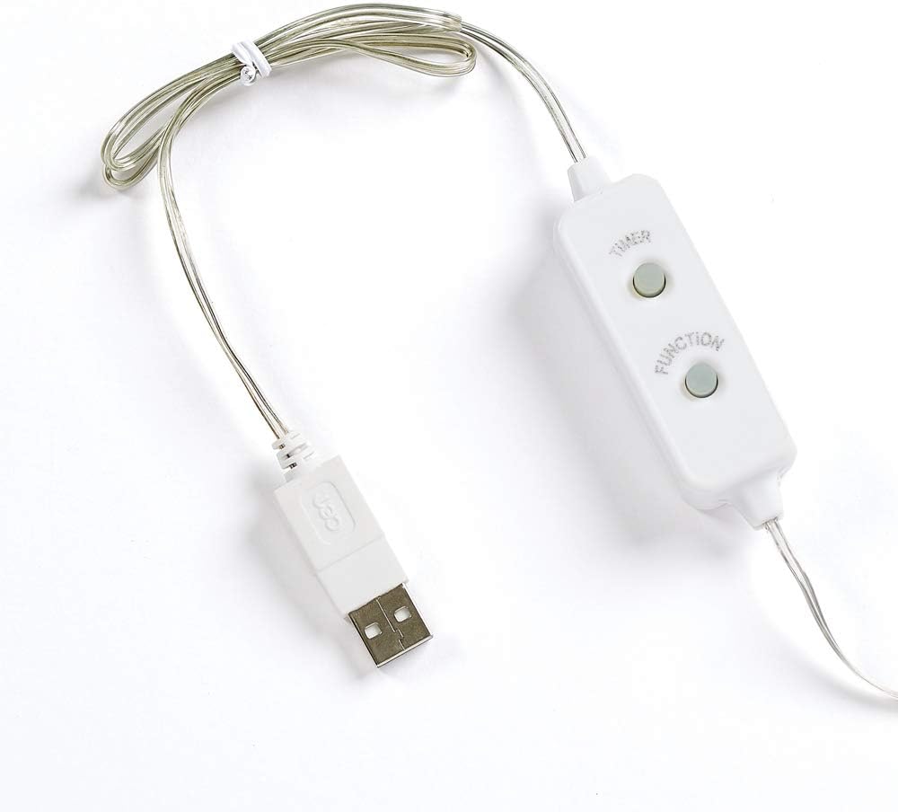 USB 100 LED (32 foot) Multifunction Starry Lights - Warm White