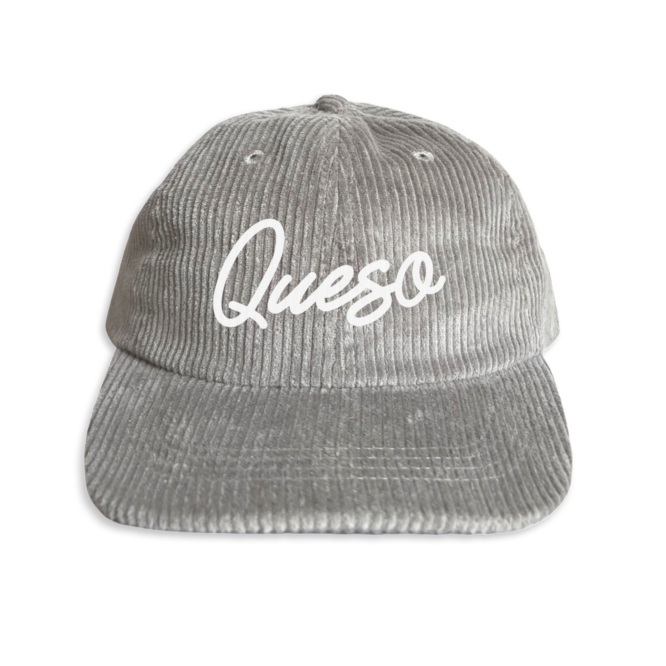 Queso cursive Corduroy Cap