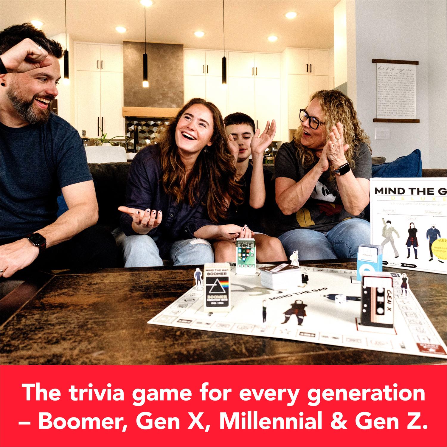 Mind The Gap - A Trivia Game For The Generations