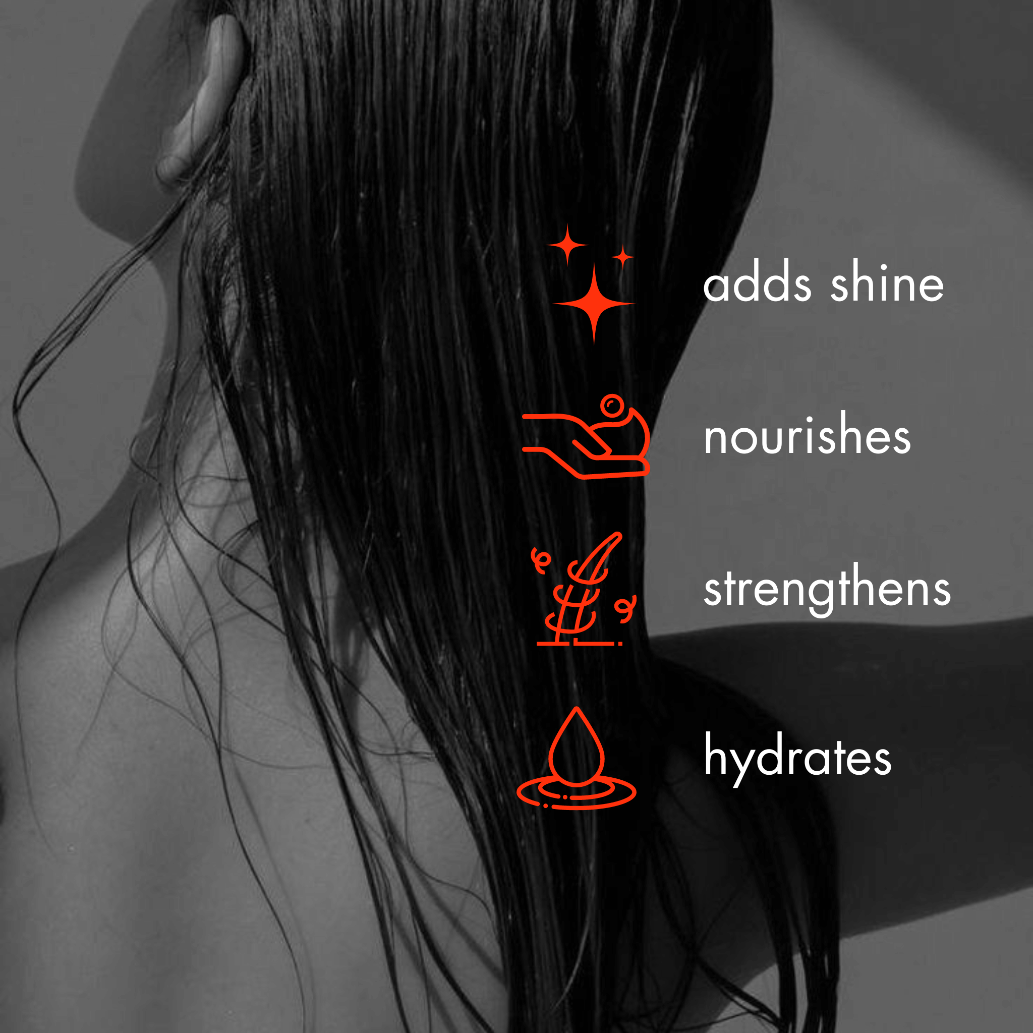 Nourishing hair mask with macadamia oil Ultra Smooth