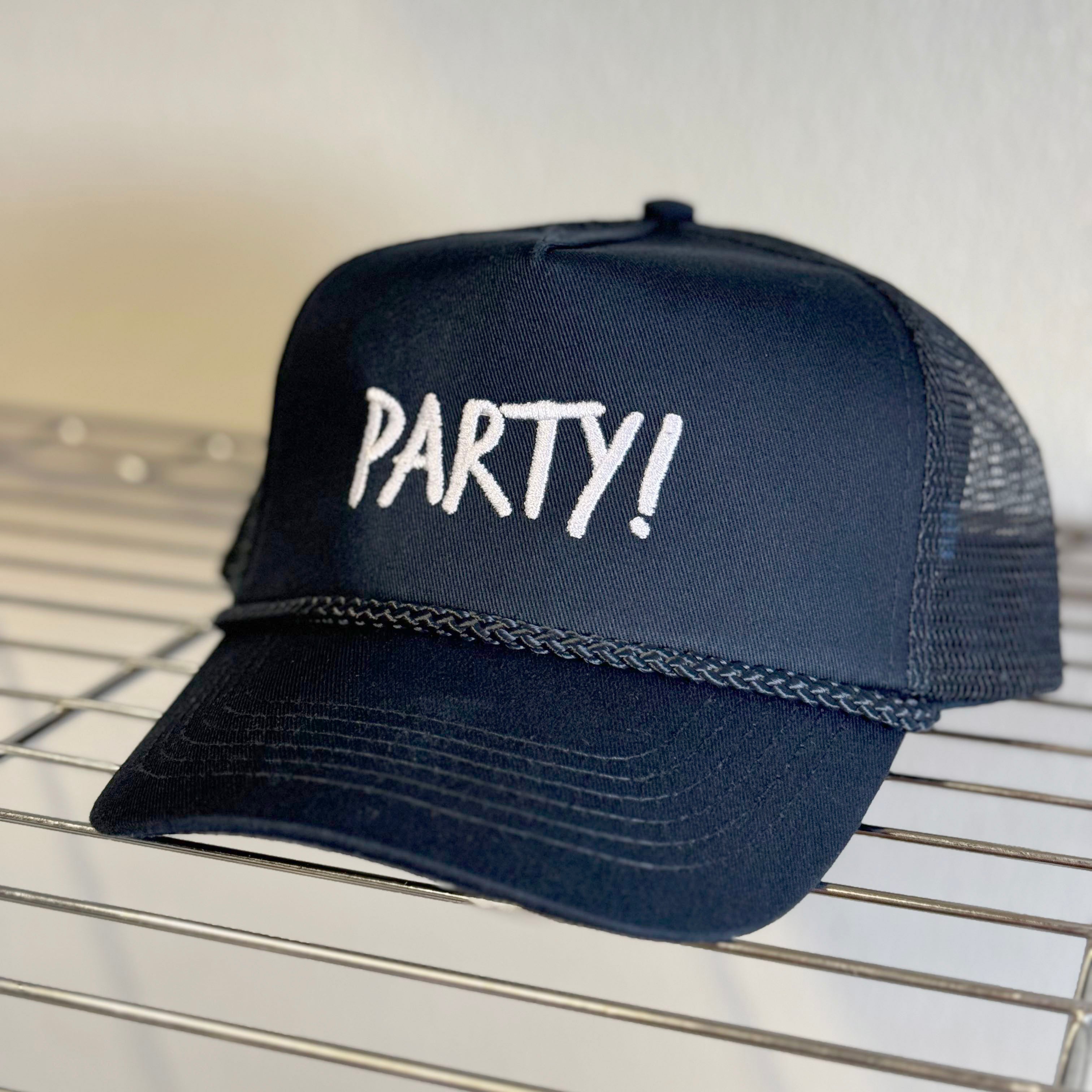 Party! Trucker Hat by BOBBYK