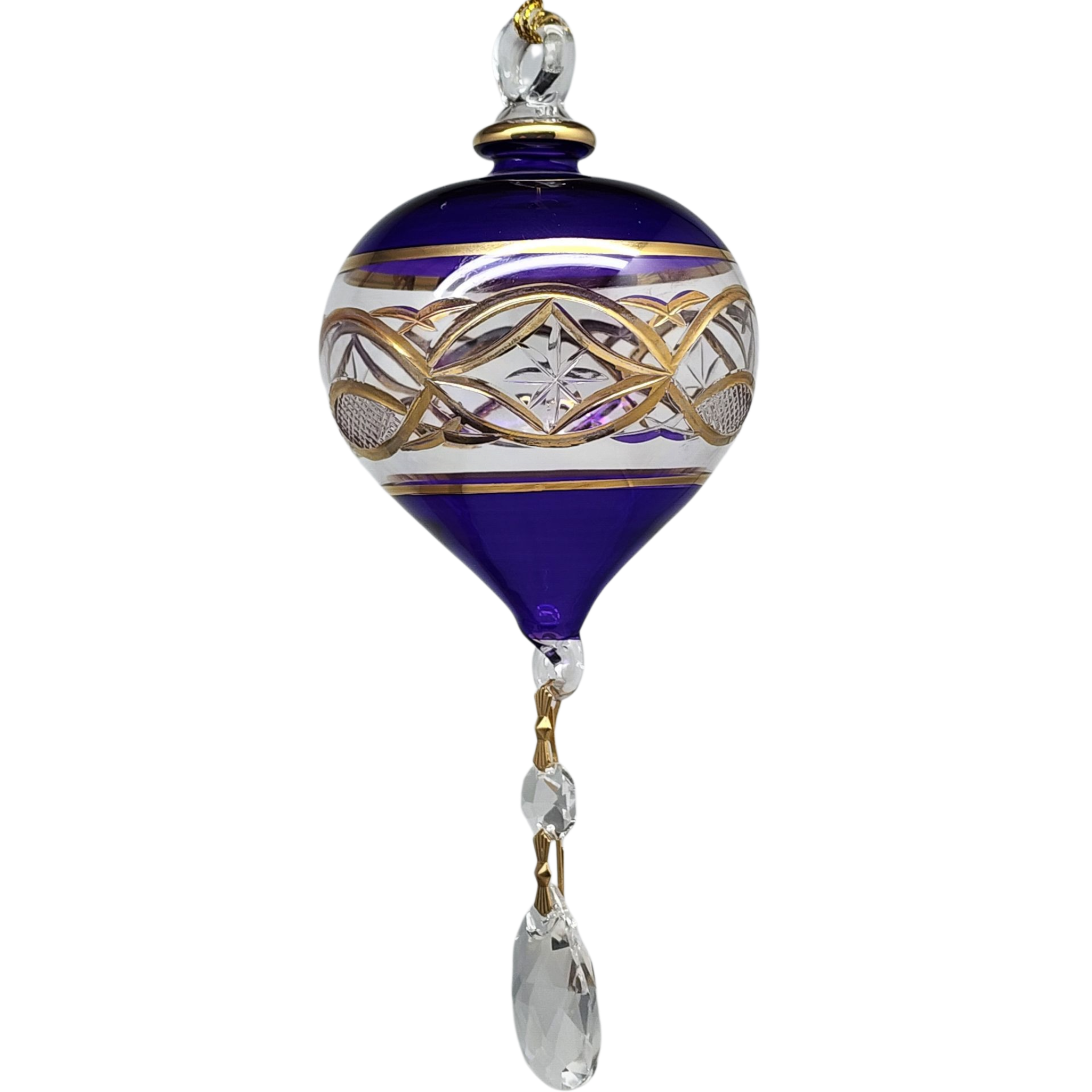 Royal Amethyst Teardrop Chandelier