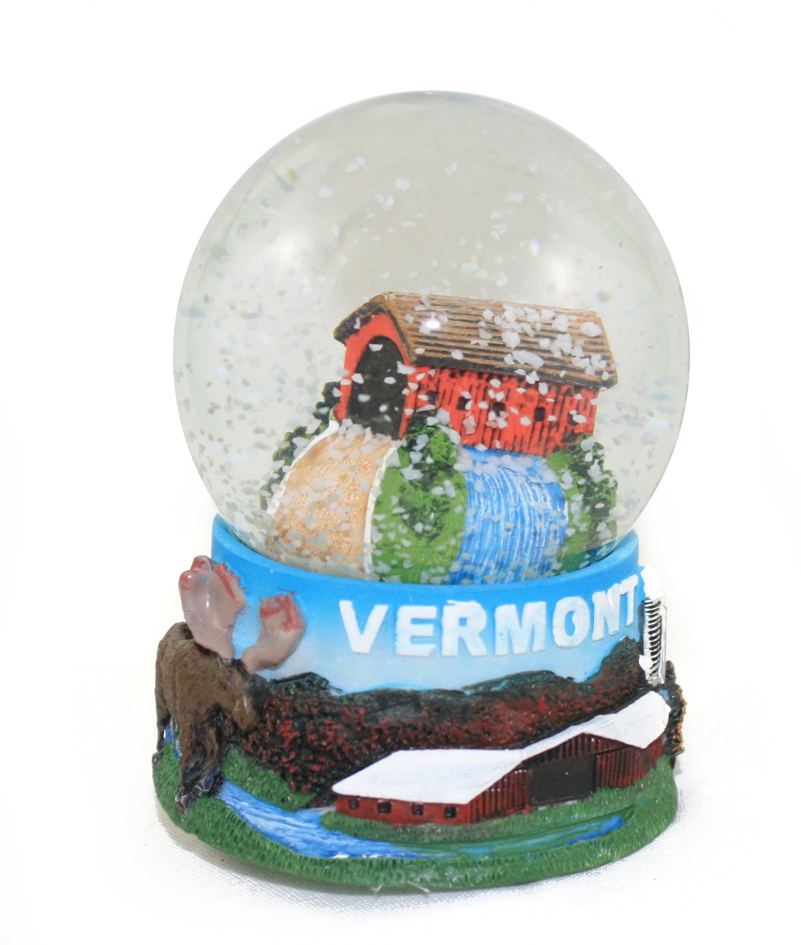 Large Covered Bridge Snowglobe