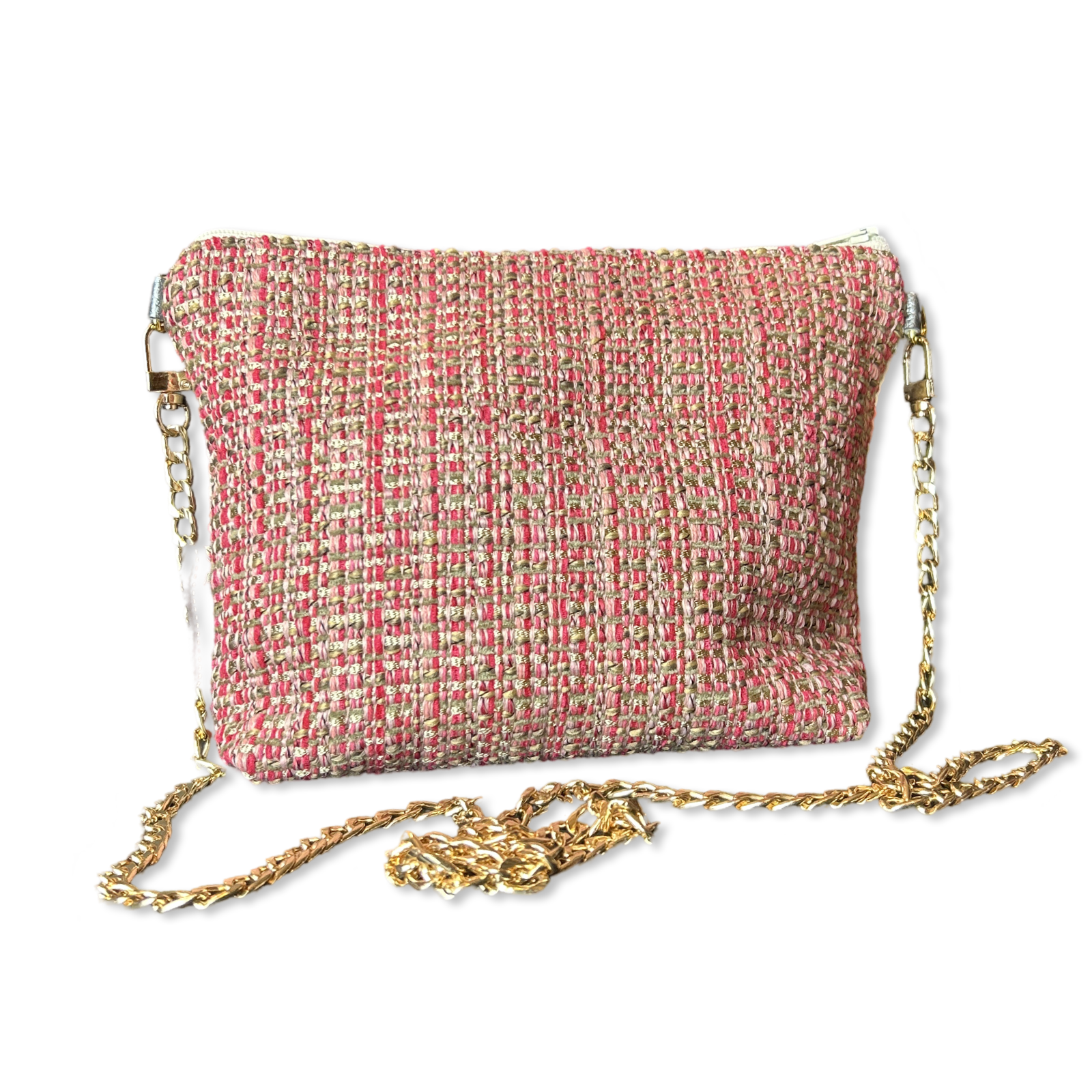 Caraibes Vintage Silk Scarf Crossbody Bag