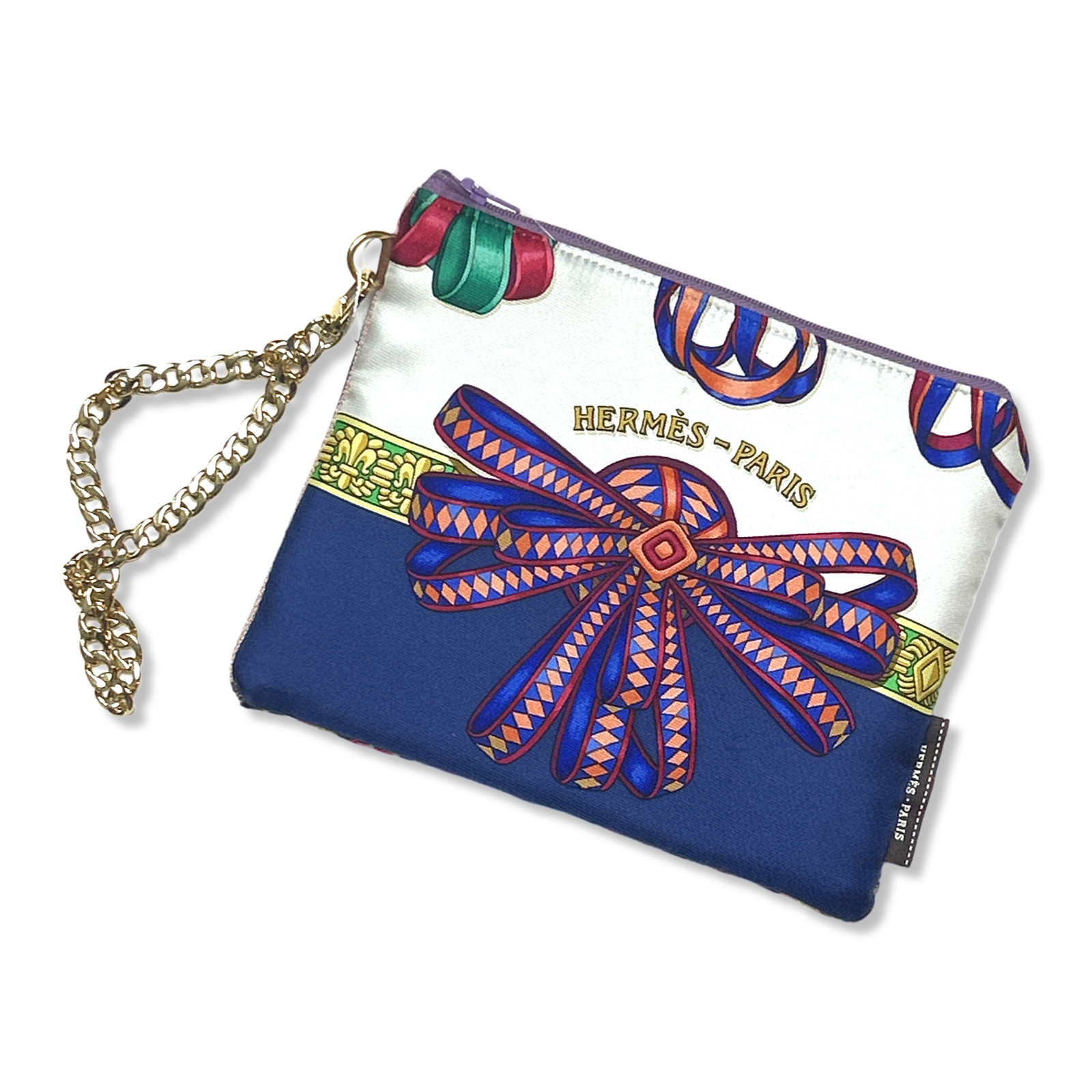 Rubans du Cheval Blanc Vintage Scarf Wristlet Bag