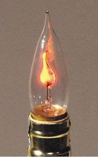 Clear 3.5W Flicker Standard Bulb 1Pk